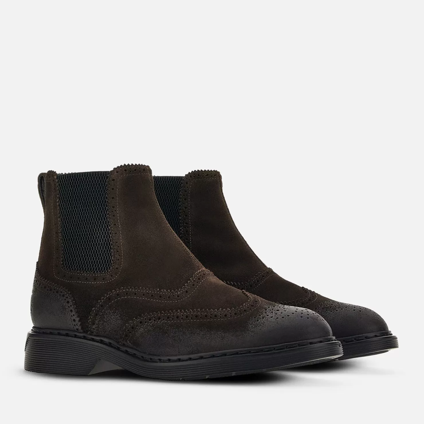 Stiefeletten<Hogan Chelsea Boots H576 Braun