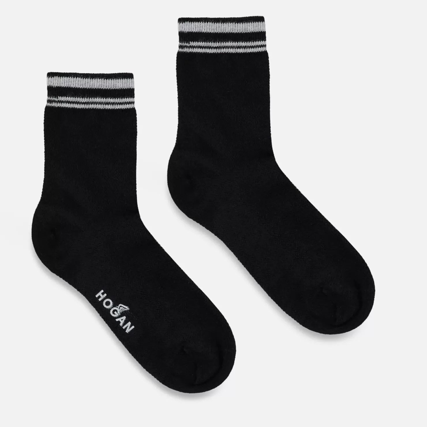 Socken & Strümpfe<Hogan Einfarbige Socken Schwarz