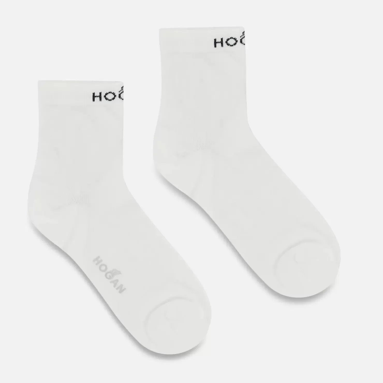 Socken & Strümpfe<Hogan Einfarbige Socken Weiss