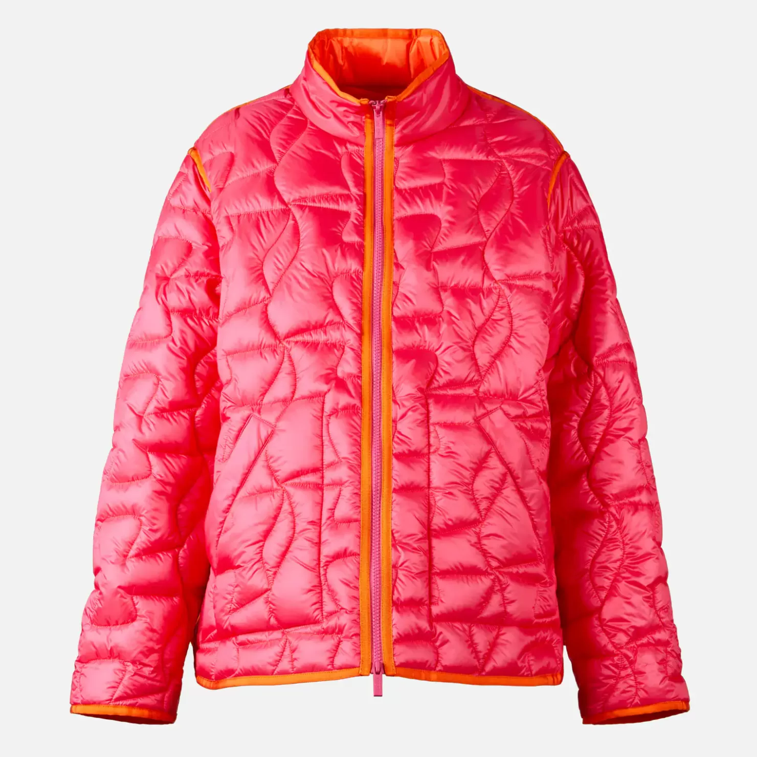 Bekleidung<Hogan Gesteppte Bomberjacke Rot/ Orange