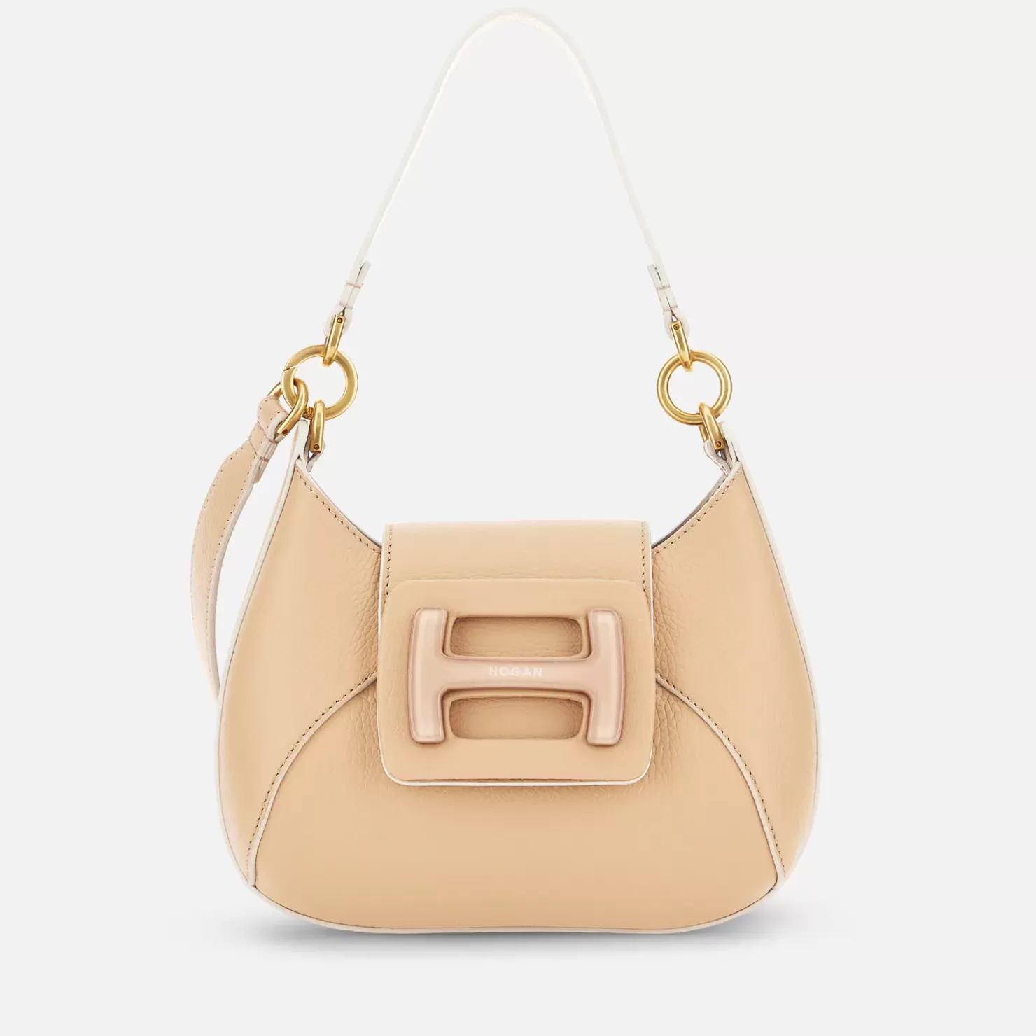 Crossbody-Taschen<Hogan Hobo H-Bag Mini Beige