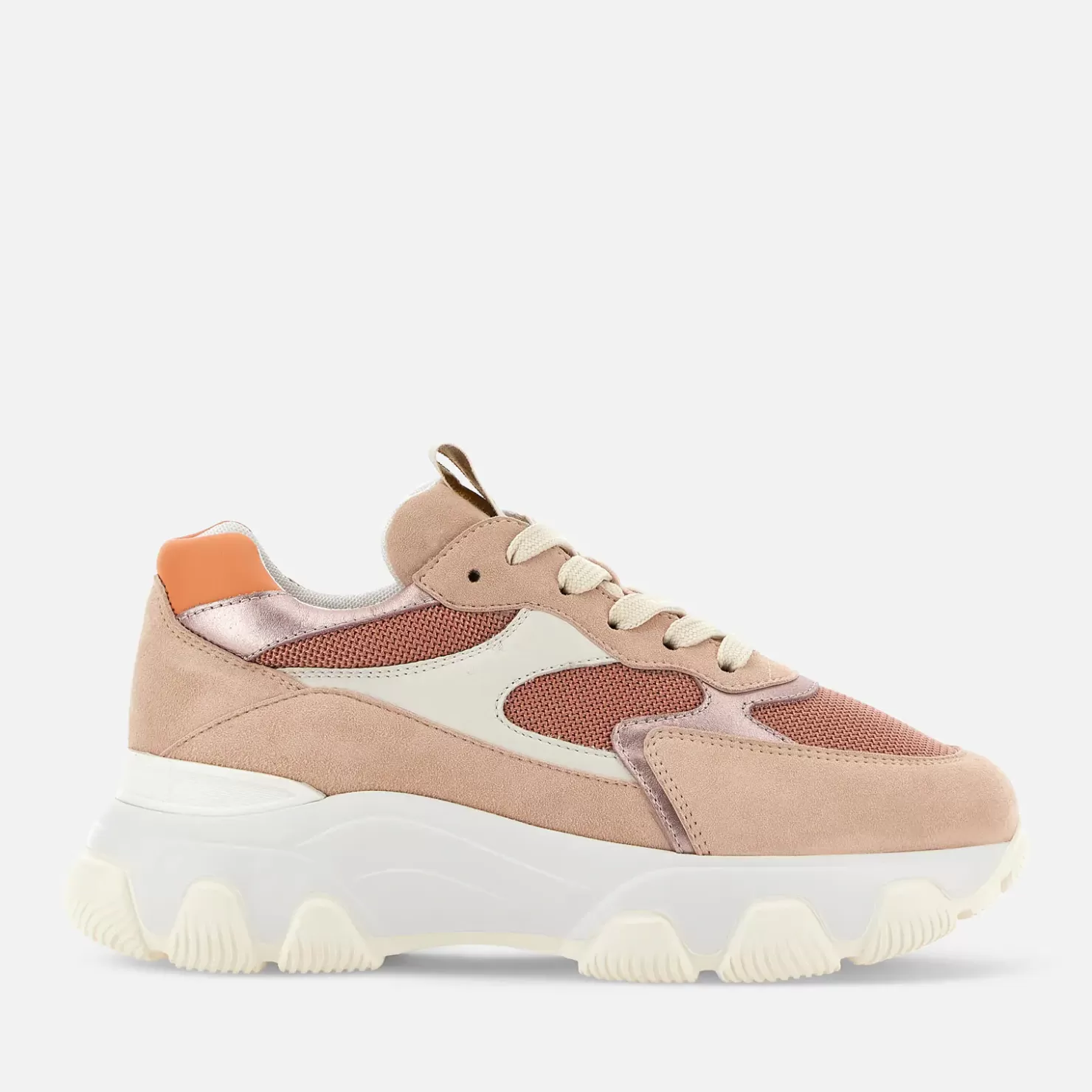 Chunky Sneakers<Hogan Hyperactive Weiss/ Rosa/ Orange