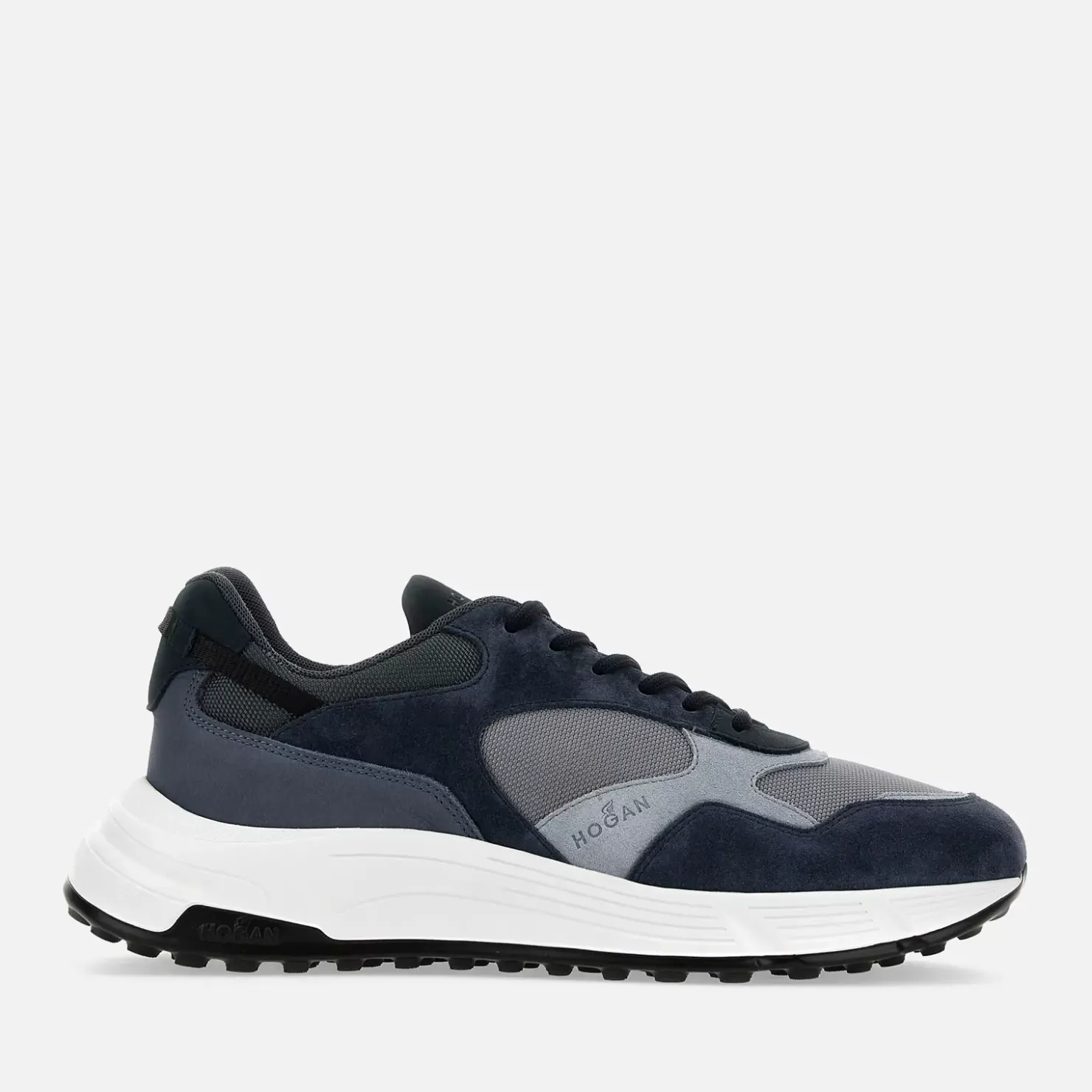 Sporty Sneaker<Hogan Hyperlight Blau/ Grau/ Schwarz