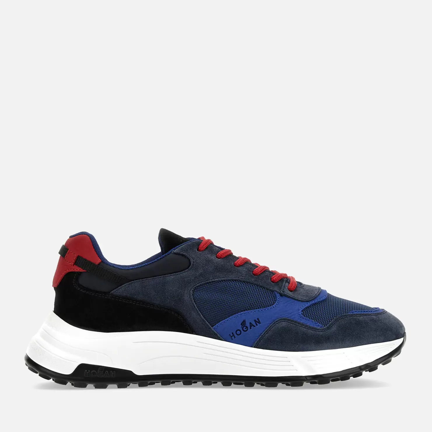 Sporty Sneaker<Hogan Hyperlight Blau/ Schwarz/ Rot