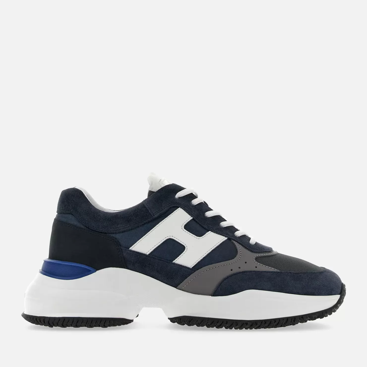 Chunky Sneakers<Hogan Interaction Blau/ Weiss/ Grau