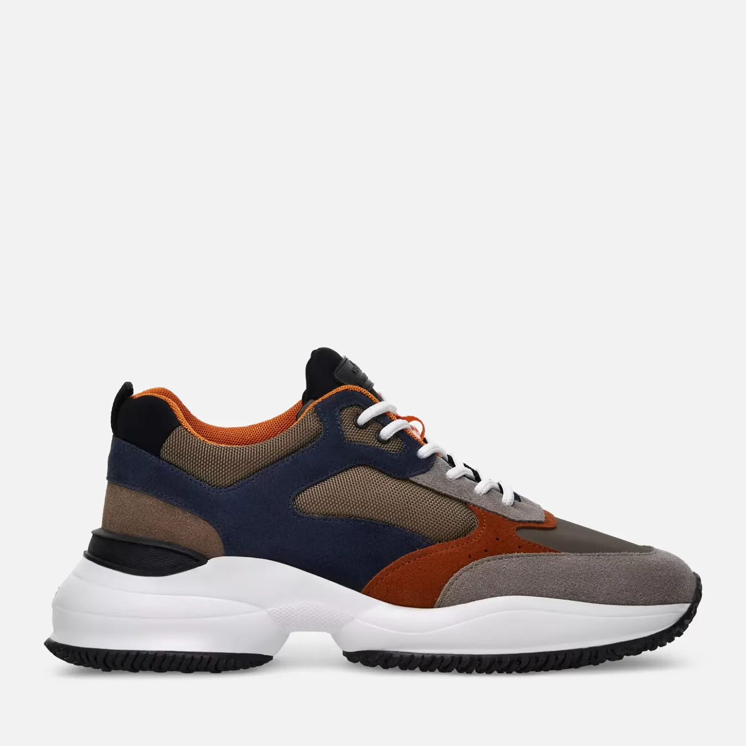 Chunky Sneakers<Hogan Interaction Braun/ Blau/ Grau