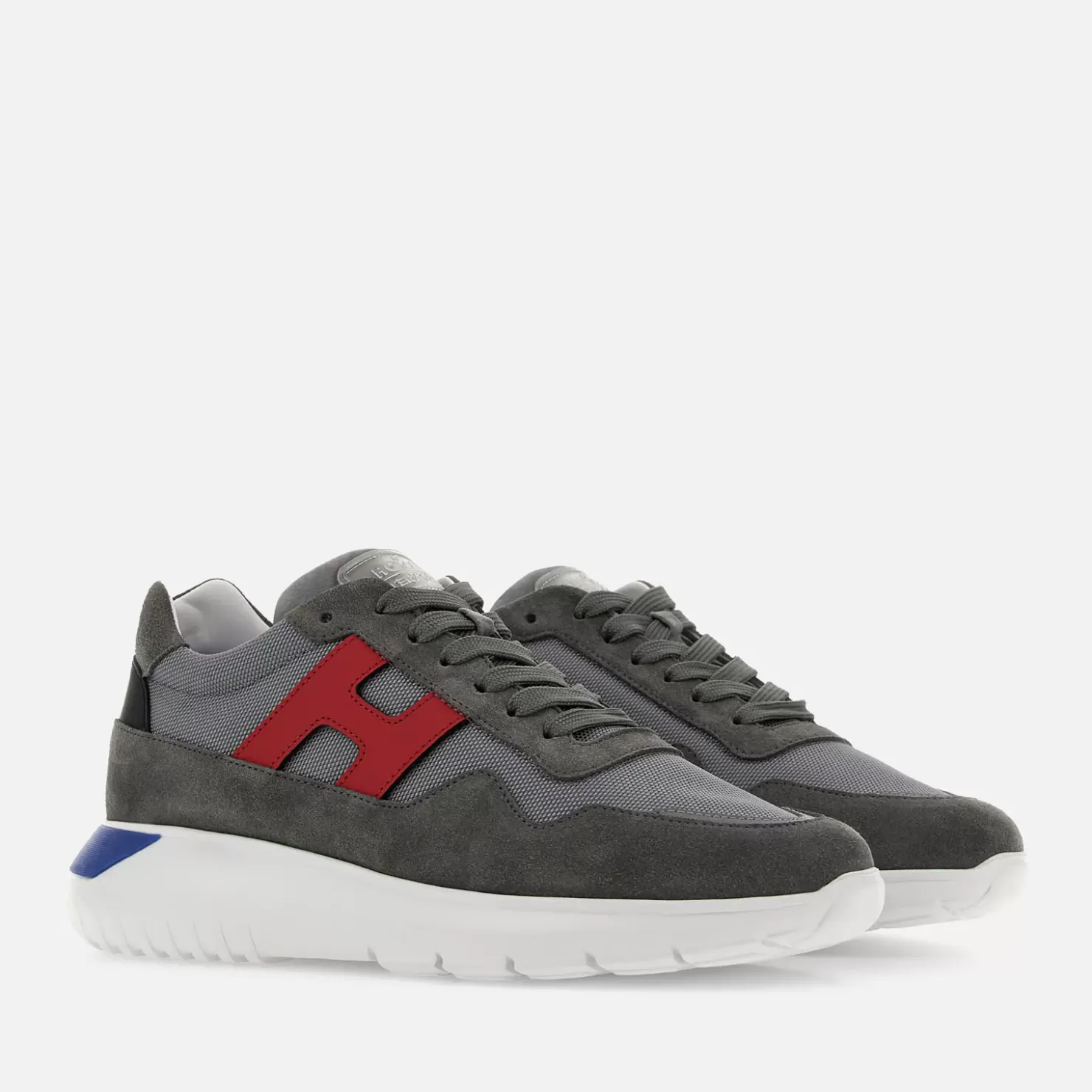 Chunky Sneakers<Hogan Interactive³ Grau/ Rot/ Grun