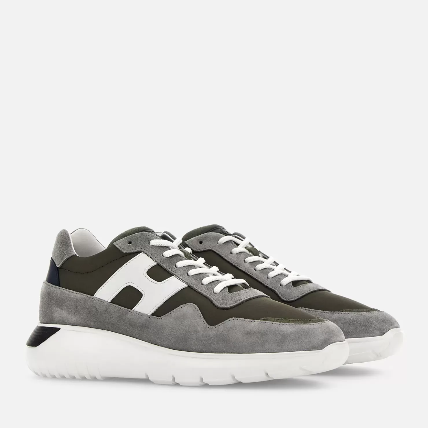 Chunky Sneakers<Hogan Interactive³ Grau/ Grun/ Weiss