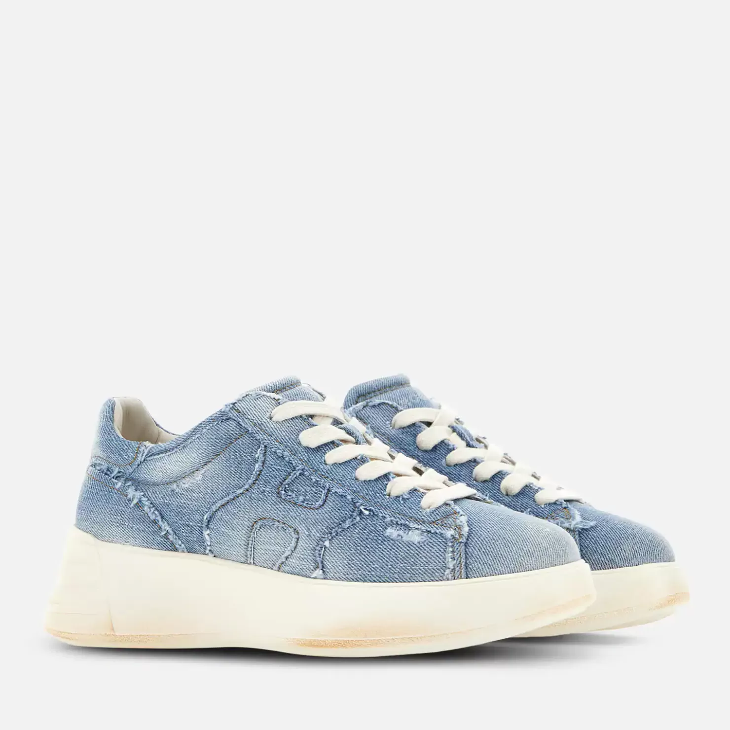 Chunky Sneakers<Hogan Rebel Hellblau