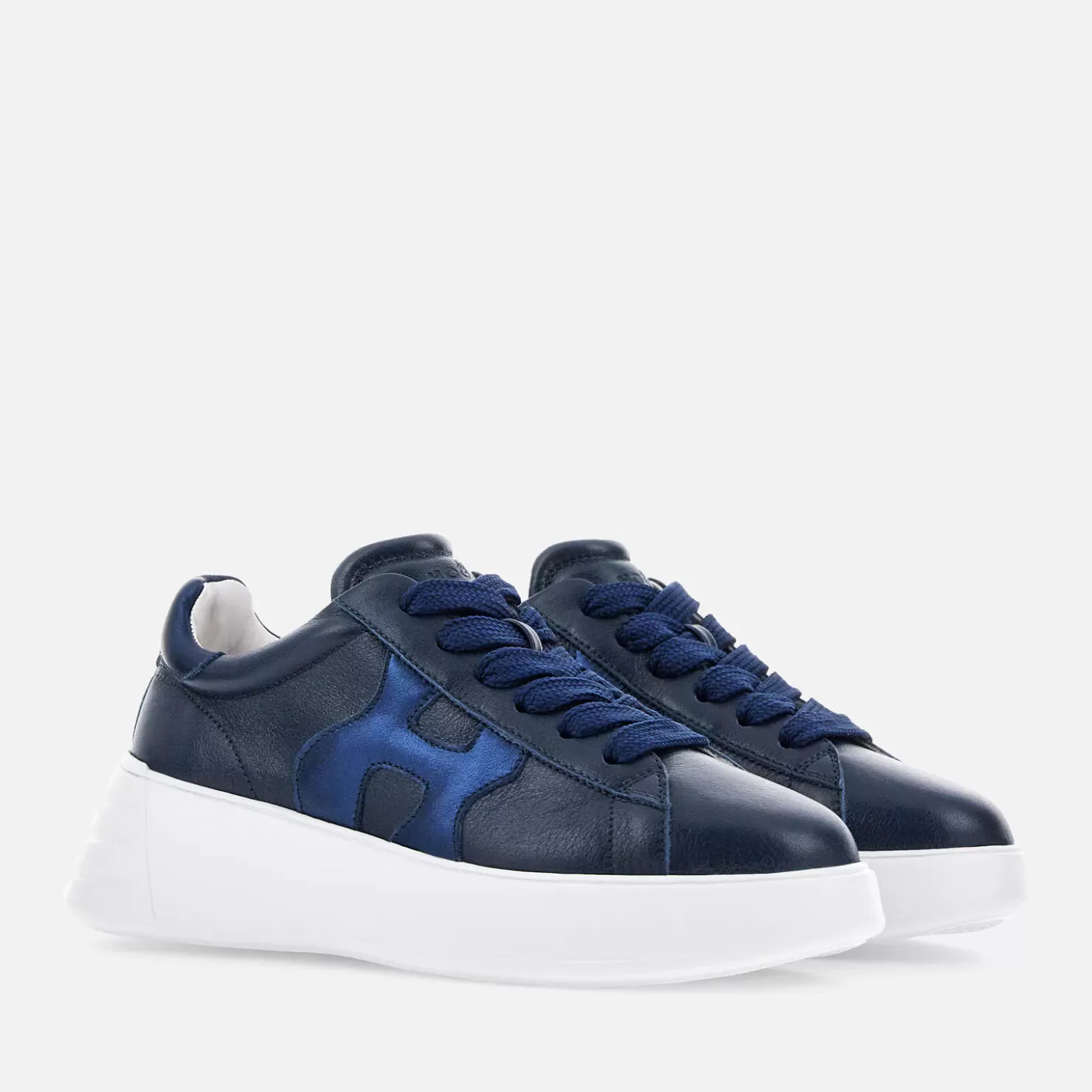 Chunky Sneakers<Hogan Rebel Blau