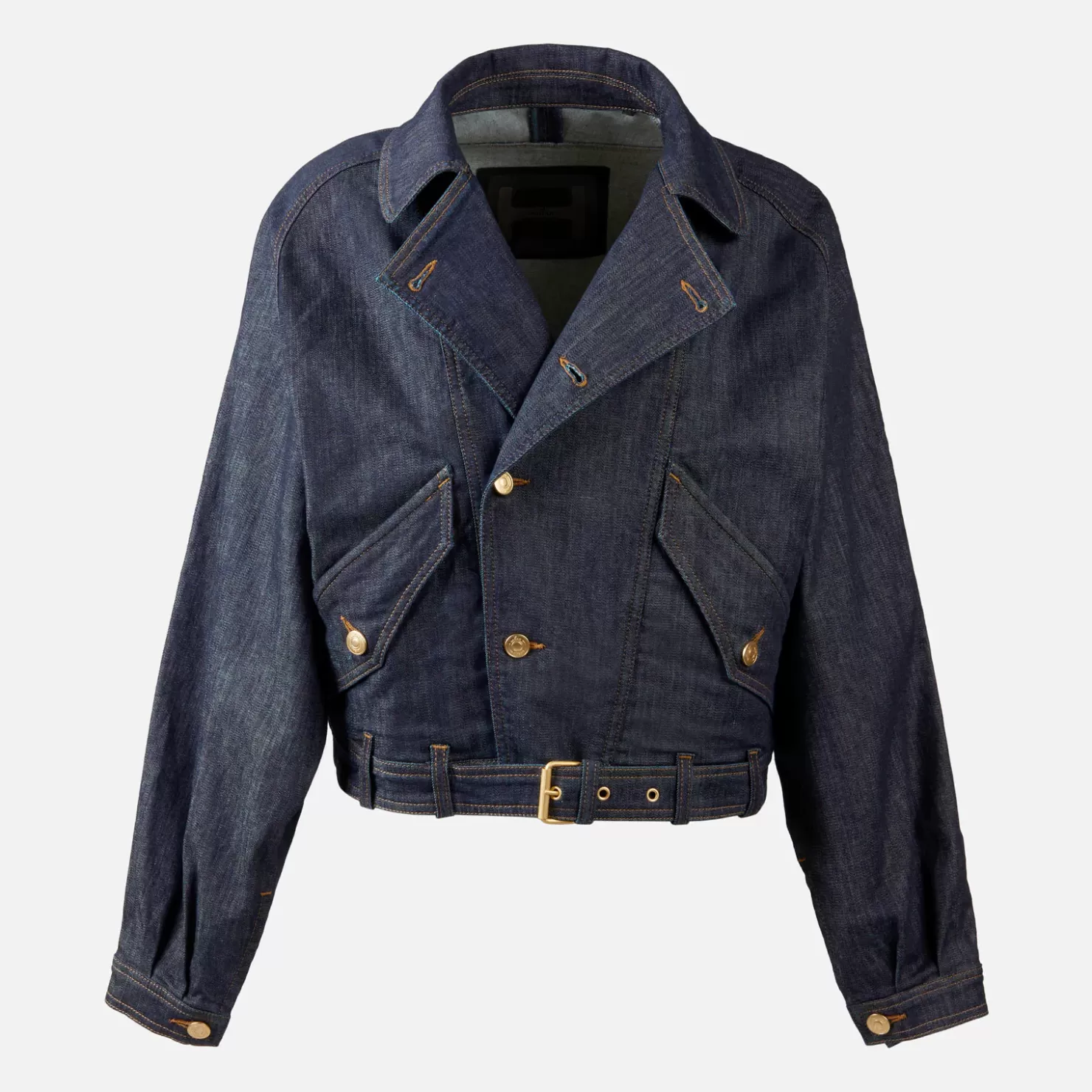 Bekleidung<Hogan Jacke Aus Denim Blau