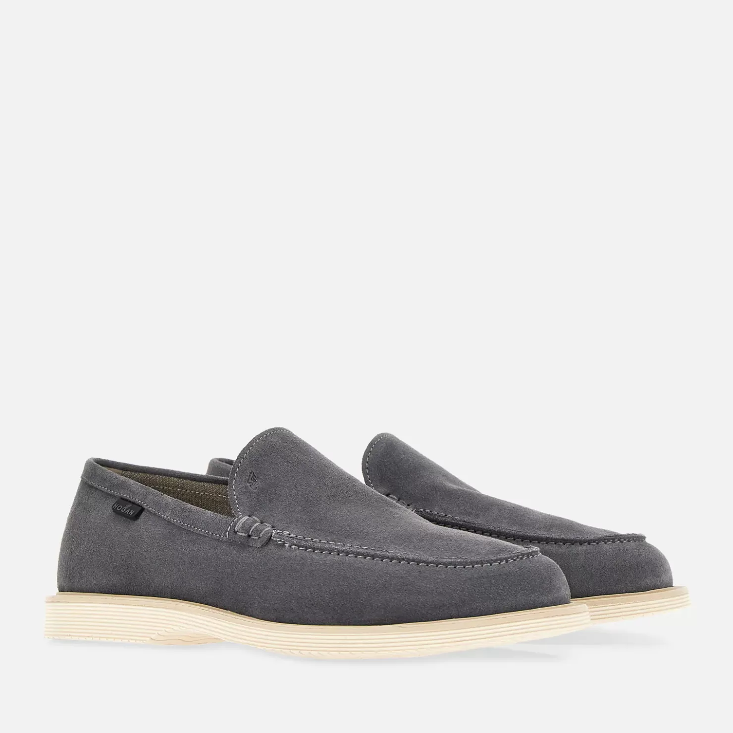 Schnürschuhe & Loafers<Hogan Loafer H616 Grau