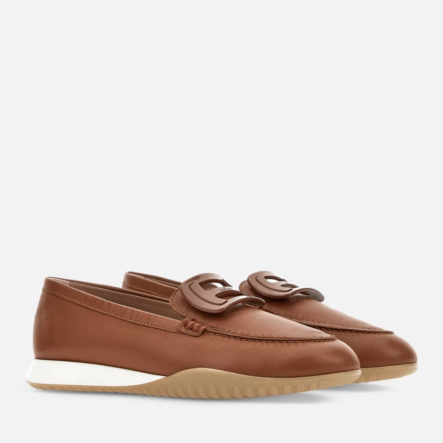 Schnürschuhe & Mokassins<Hogan Loafers Olympia-Z Braun