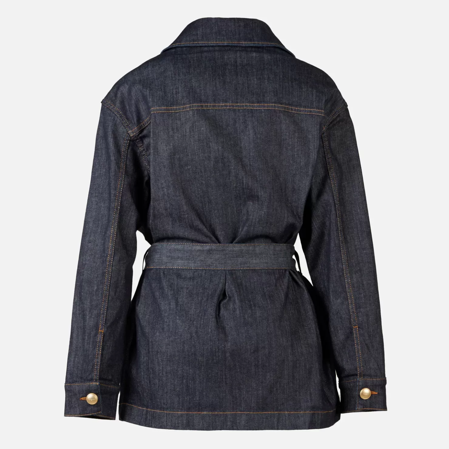 Bekleidung<Hogan Saharijacke Aus Denim Blau