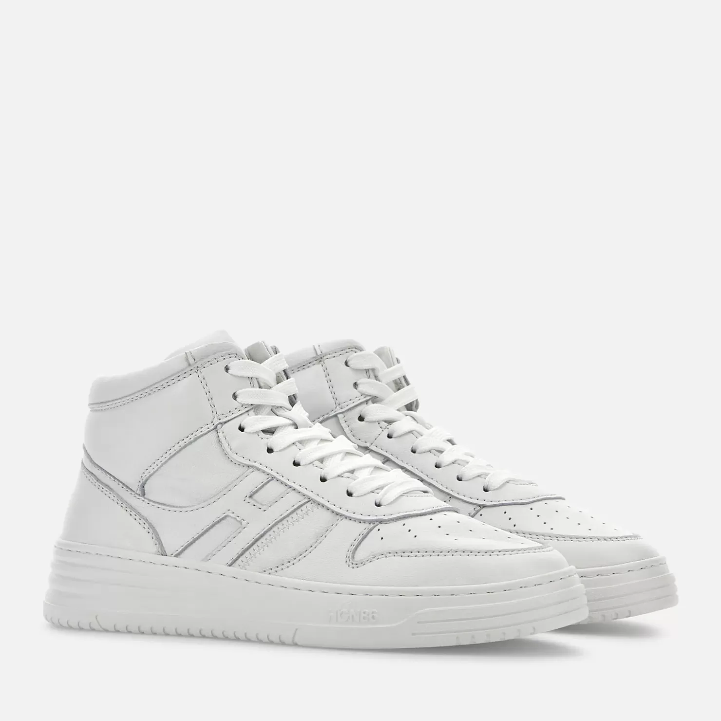 Flat Sneaker<Hogan Sneakers High Top H630 Weiss