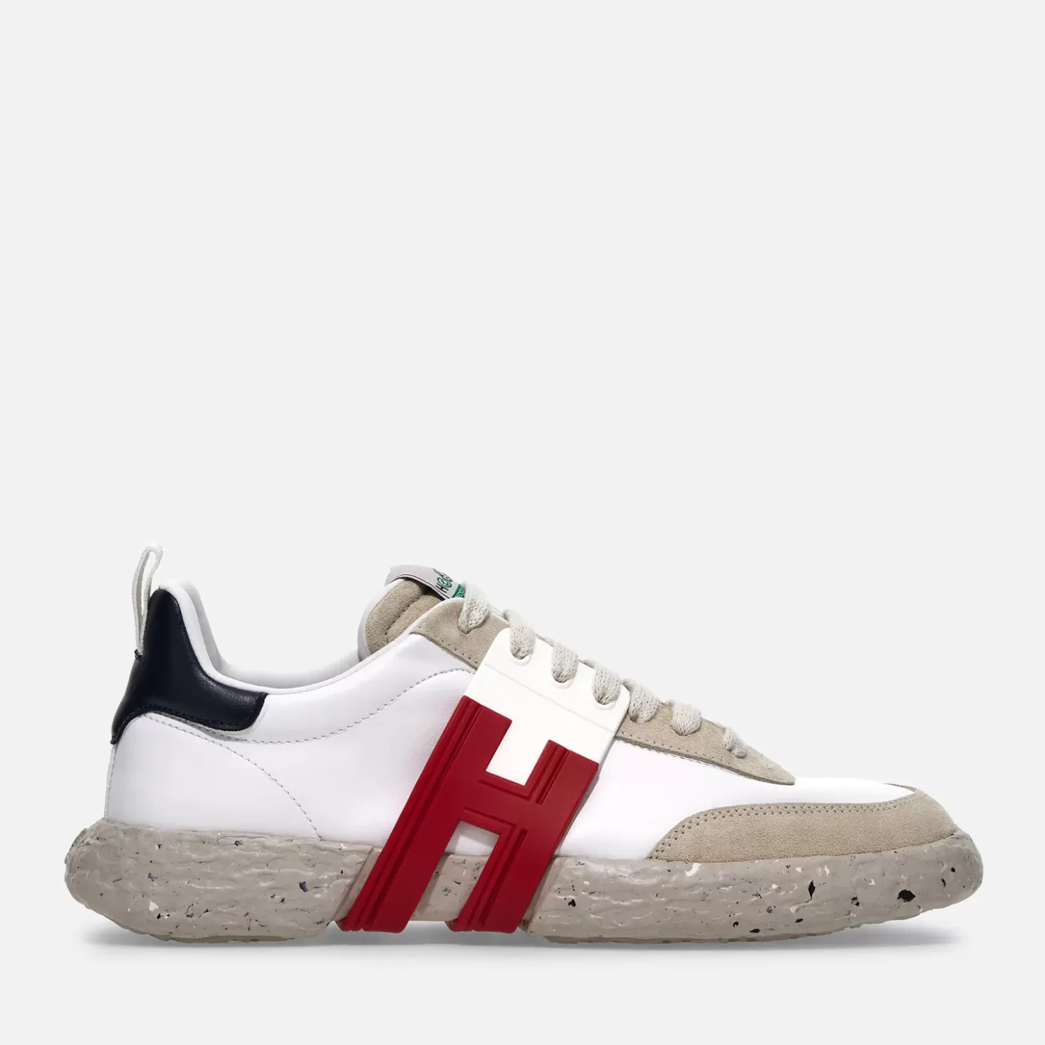 Flat Sneaker<Hogan Sneakers -3R Weiss/ Rot/ Beige