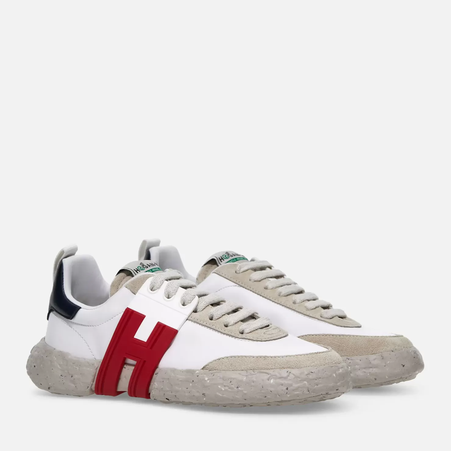 Flat Sneaker<Hogan Sneakers -3R Weiss/ Rot/ Blau