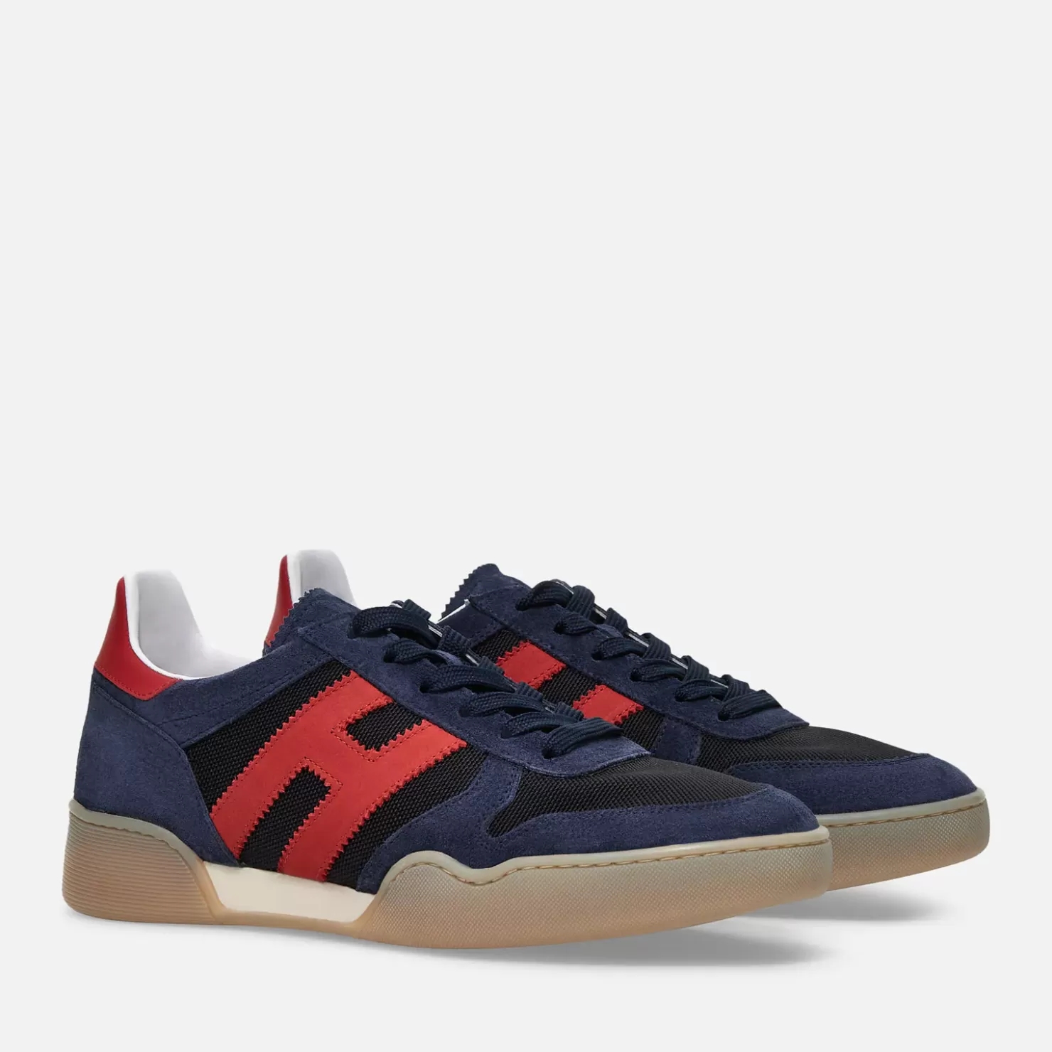 Flat Sneaker<Hogan Sneakers H357 Blau/ Rot