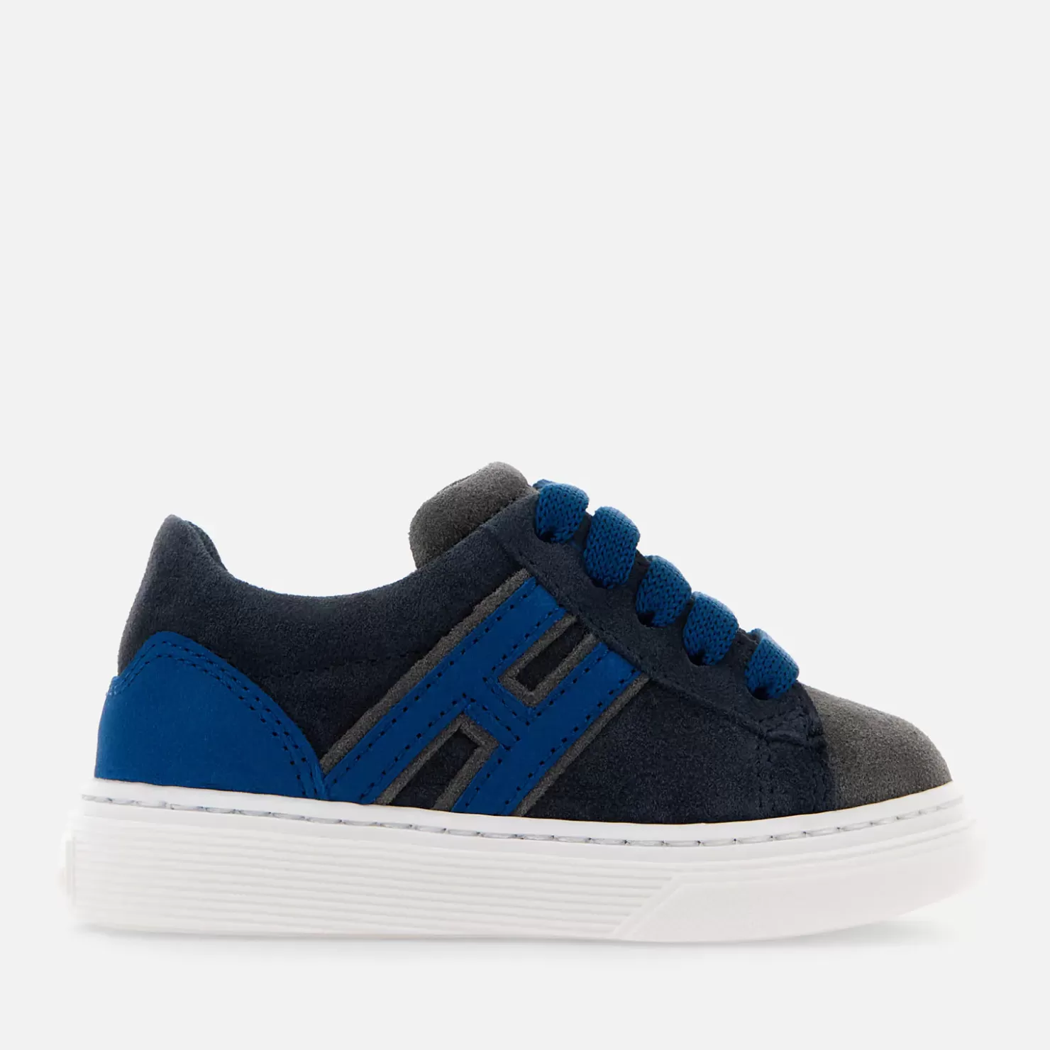 Erste Schritte<Hogan Sneakers H365 Blau/ Grau