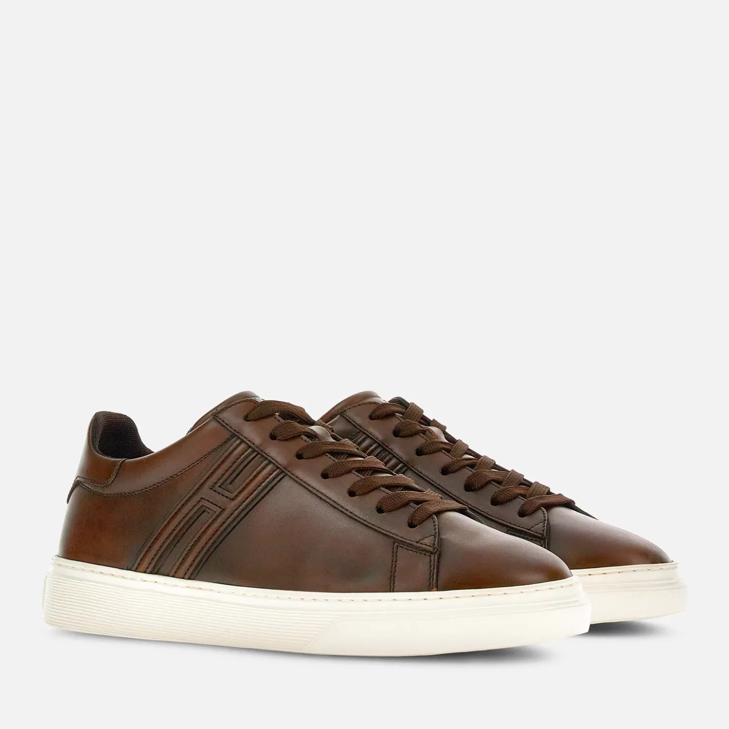 Flat Sneaker<Hogan Sneakers H365 Braun