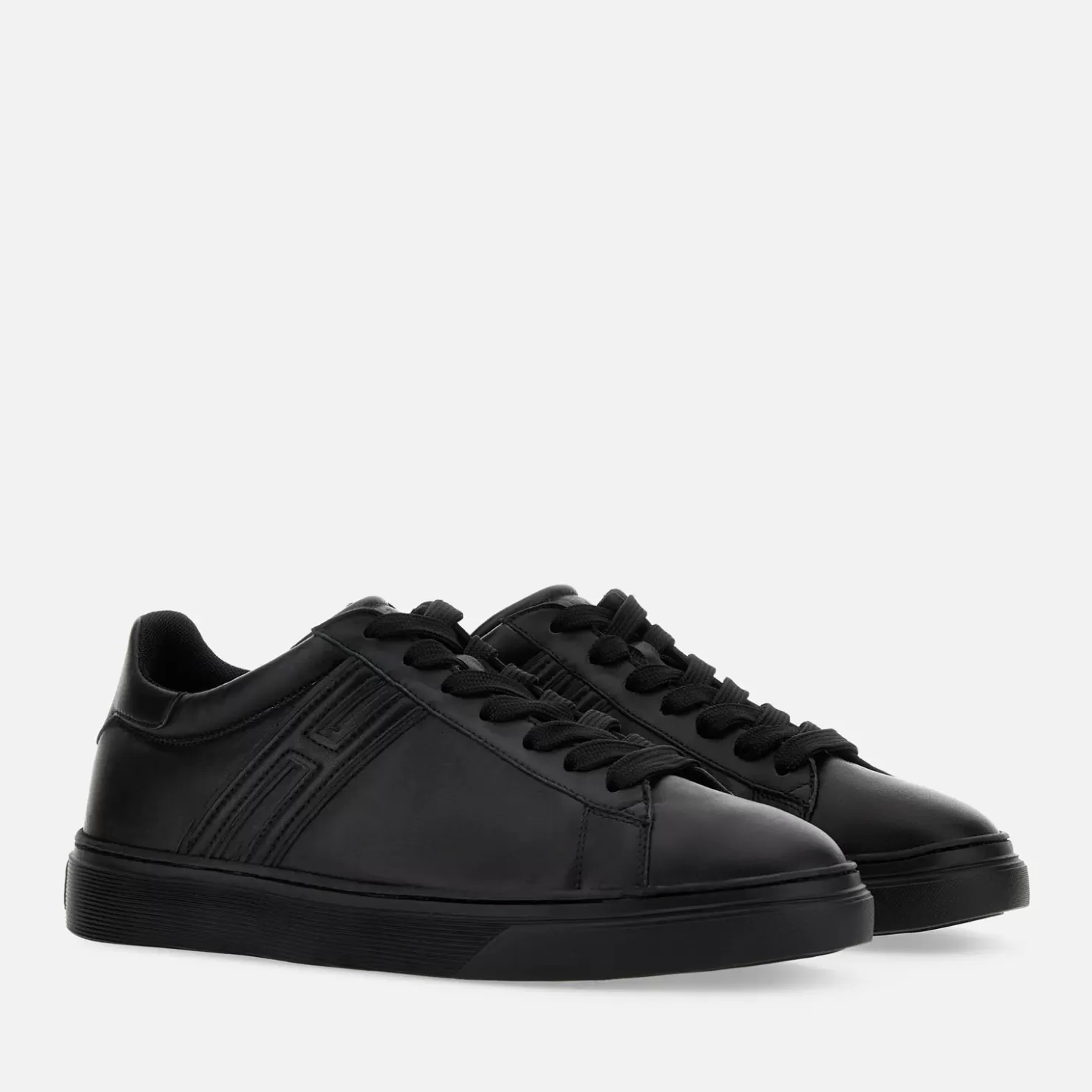 Flat Sneaker<Hogan Sneakers H365 Schwarz