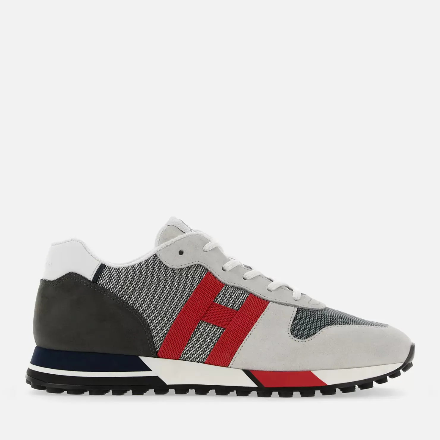 Sporty Sneaker<Hogan Sneakers H383 Grau/ Rot