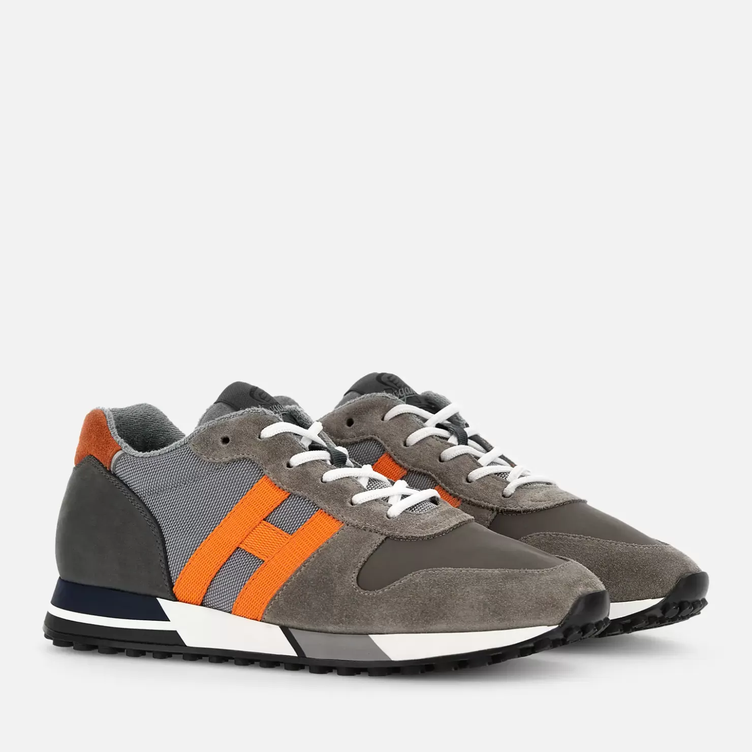 Sporty Sneaker<Hogan Sneakers H383 Beige/ Grau/ Orange