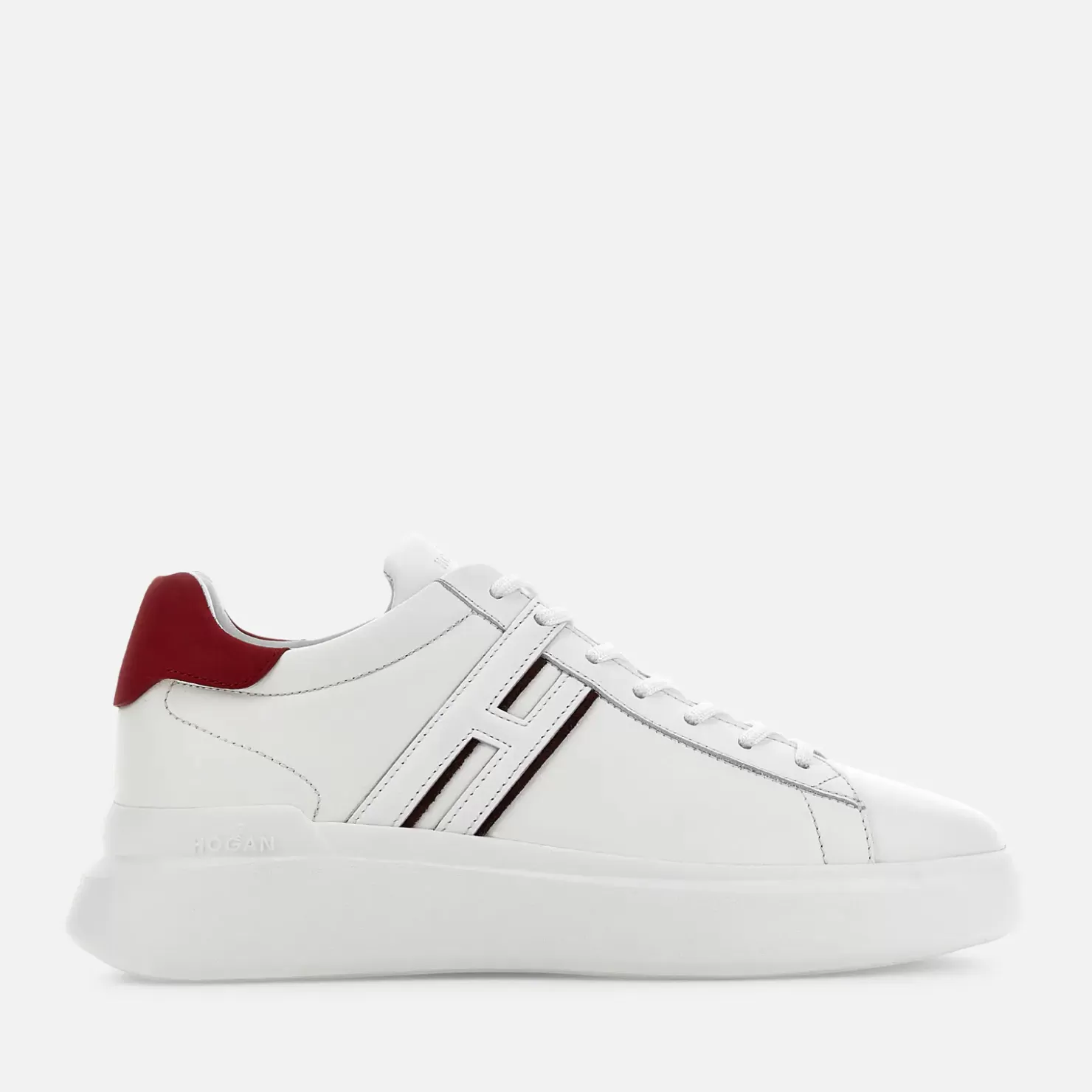 Chunky Sneakers<Hogan Sneakers H580 Weiss/ Rosa/ Schwarz