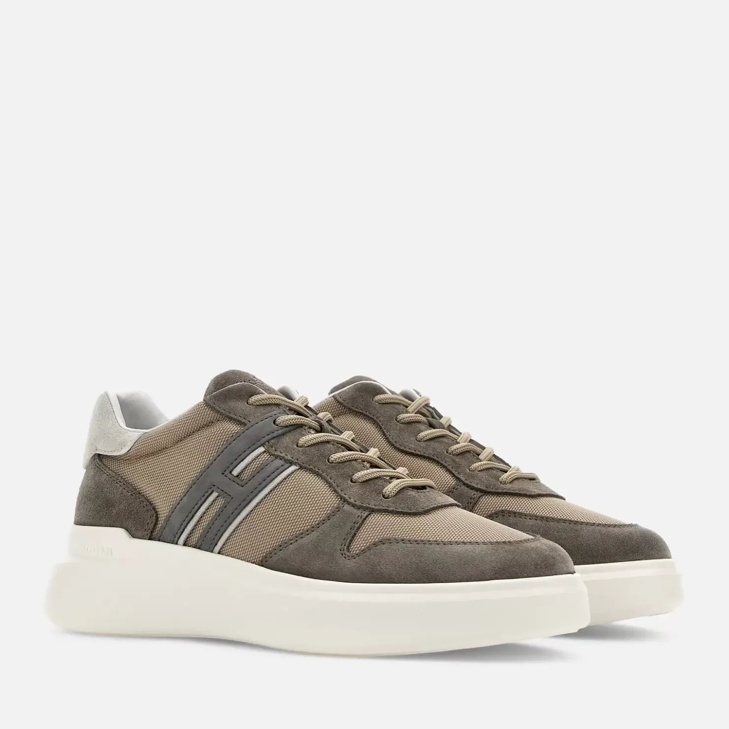 Chunky Sneakers<Hogan Sneakers H580 Grau/ Beige