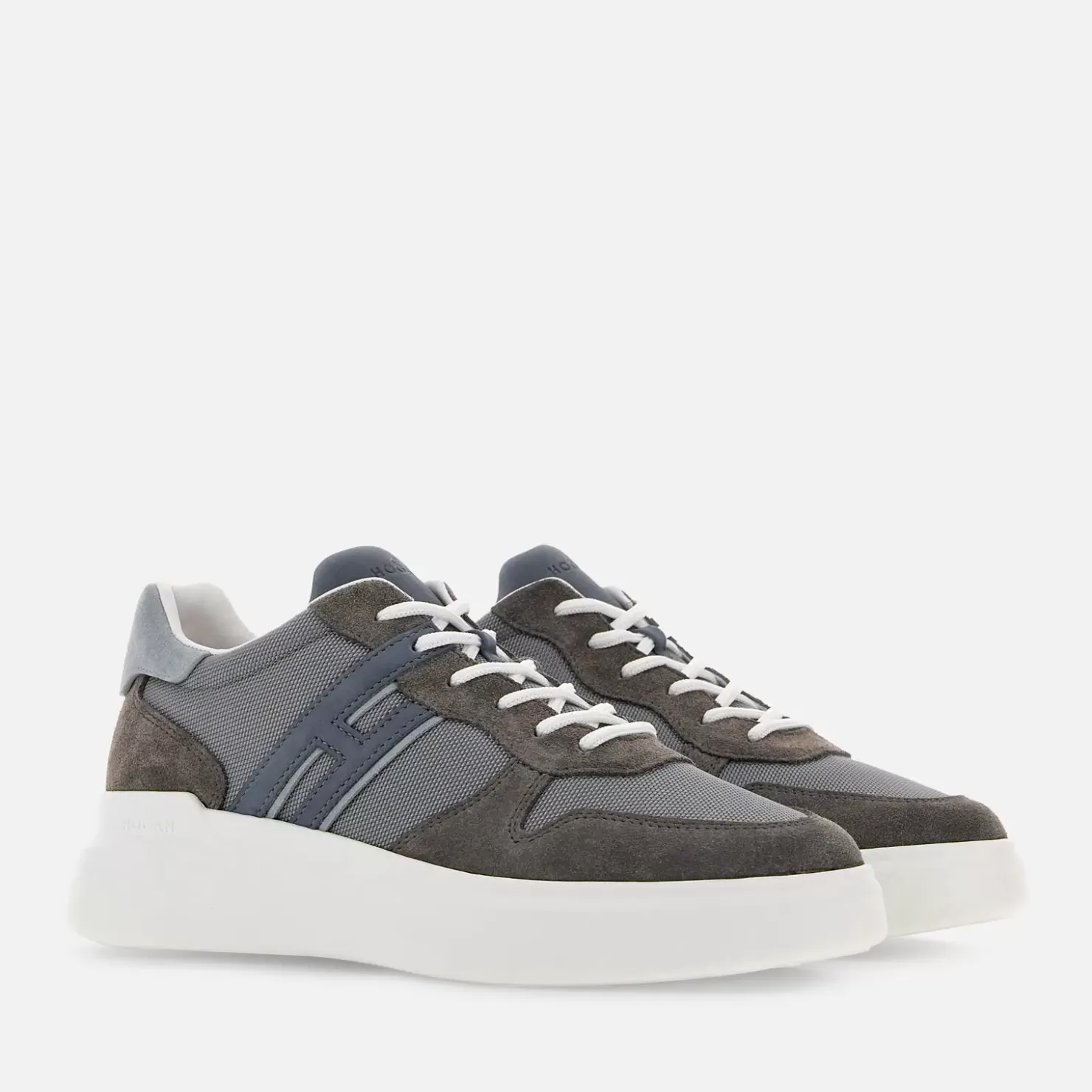 Chunky Sneakers<Hogan Sneakers H580 Blau/ Grau/ Weiss