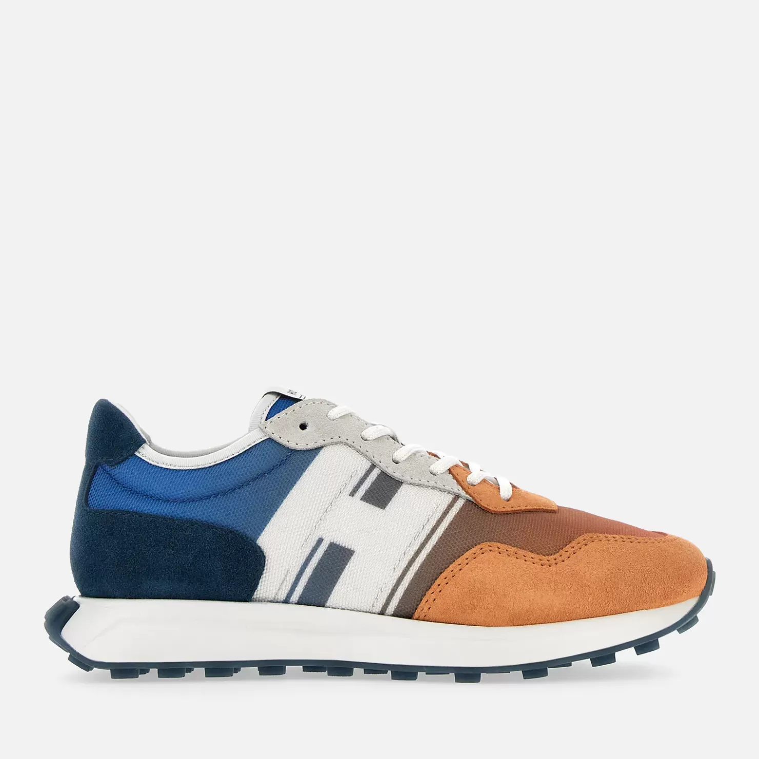 Sporty Sneaker<Hogan Sneakers H601 Blau/ Orange/ Weiss