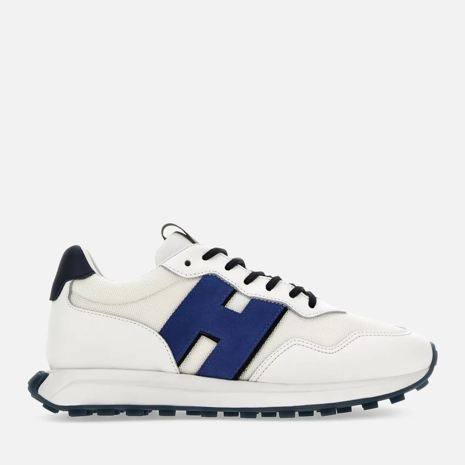 Sporty Sneaker<Hogan Sneakers H601 Weiss/ Blau/ Schwarz