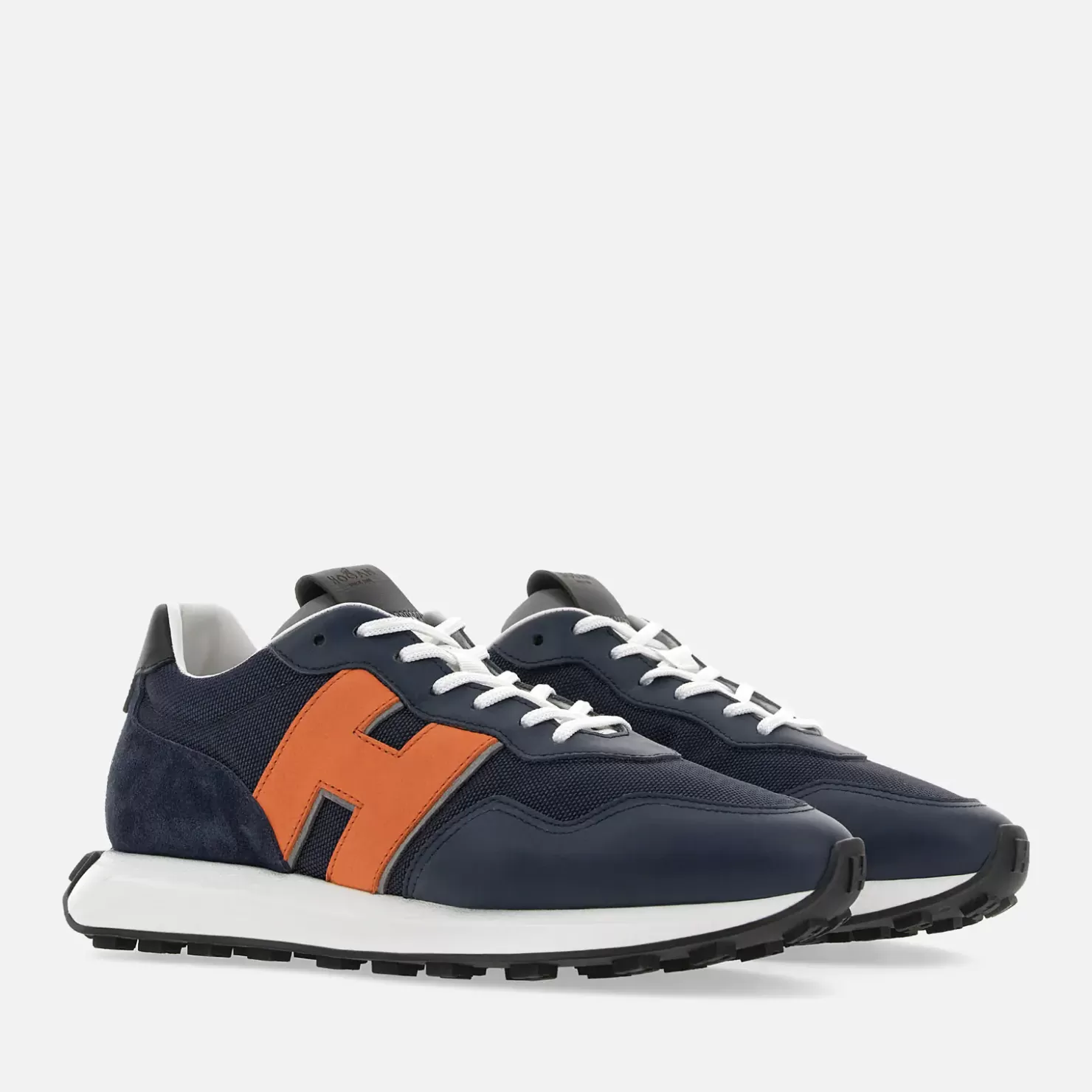 Sporty Sneaker<Hogan Sneakers H601 Orange/ Blau/ Weiss