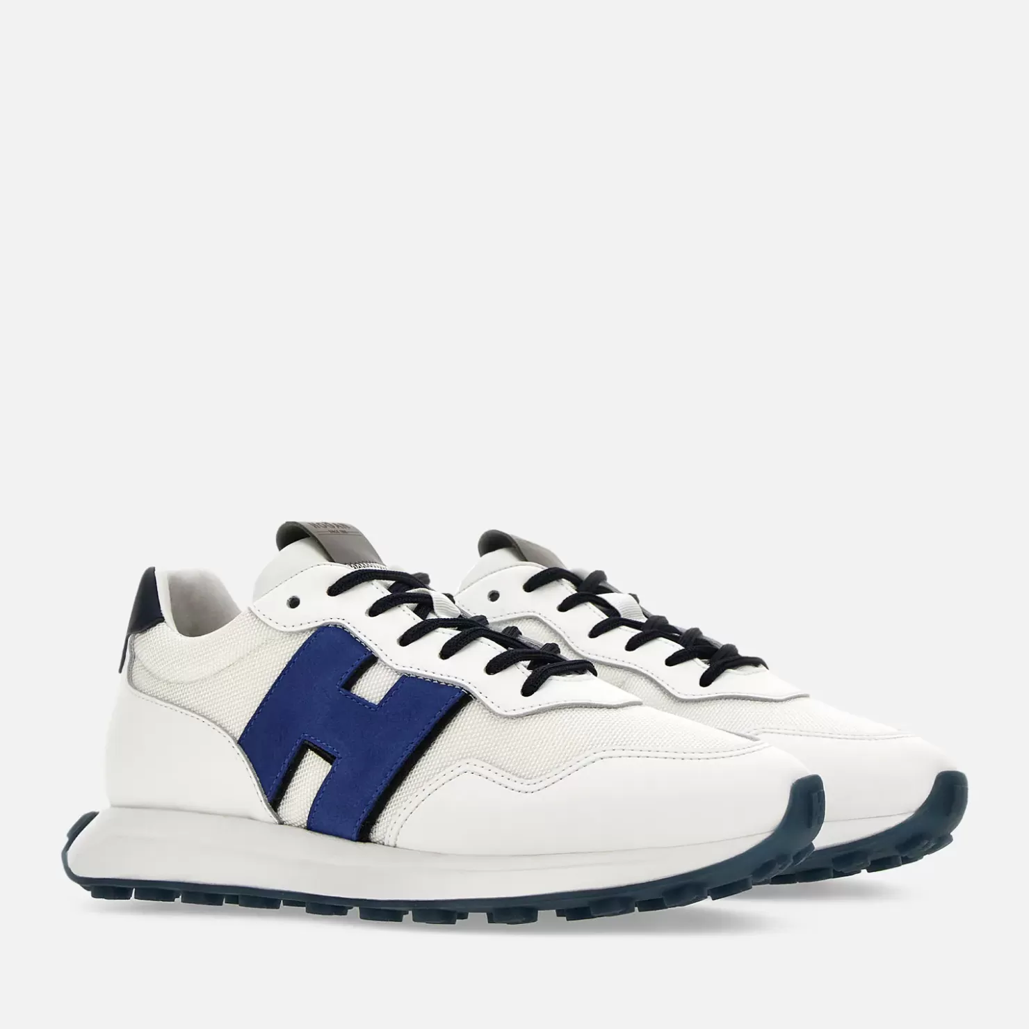 Sporty Sneaker<Hogan Sneakers H601 Weiss/ Blau/ Schwarz