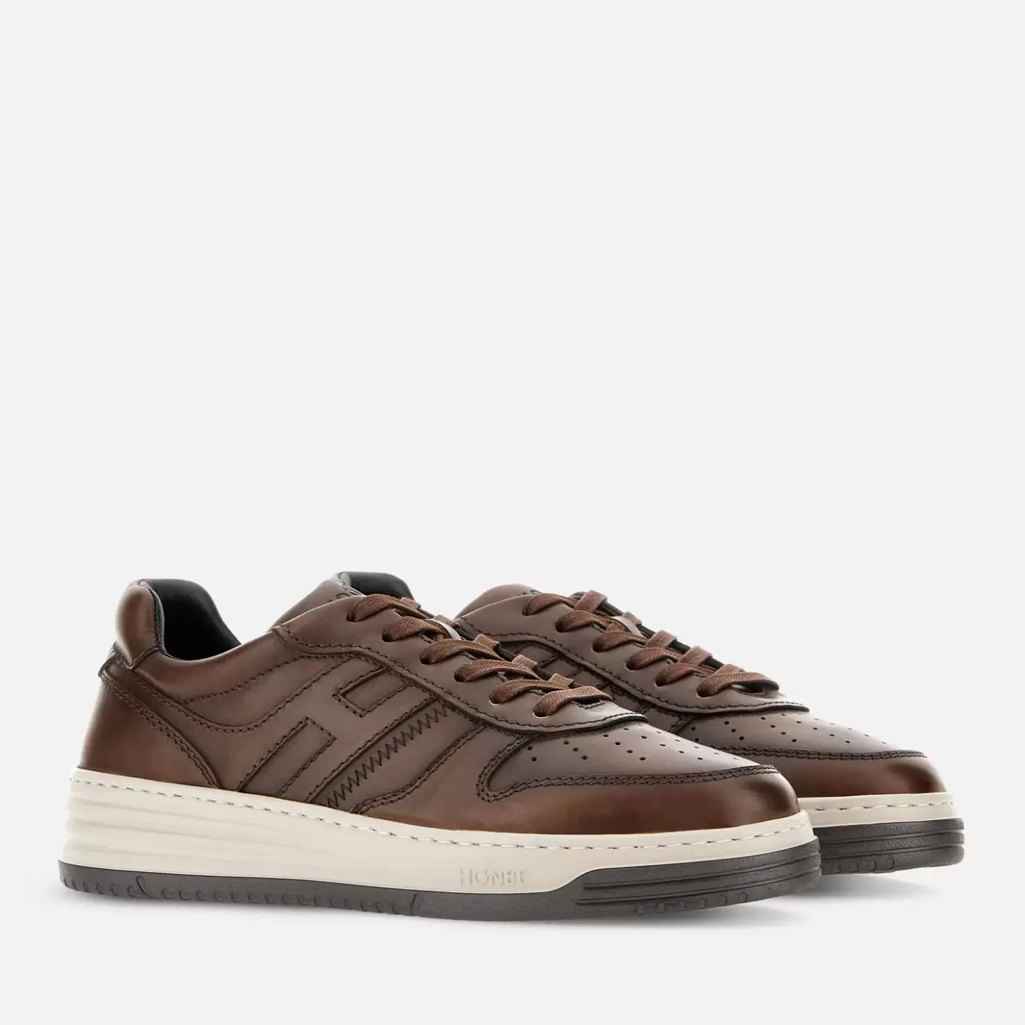 Flat Sneaker<Hogan Sneakers H630 Braun