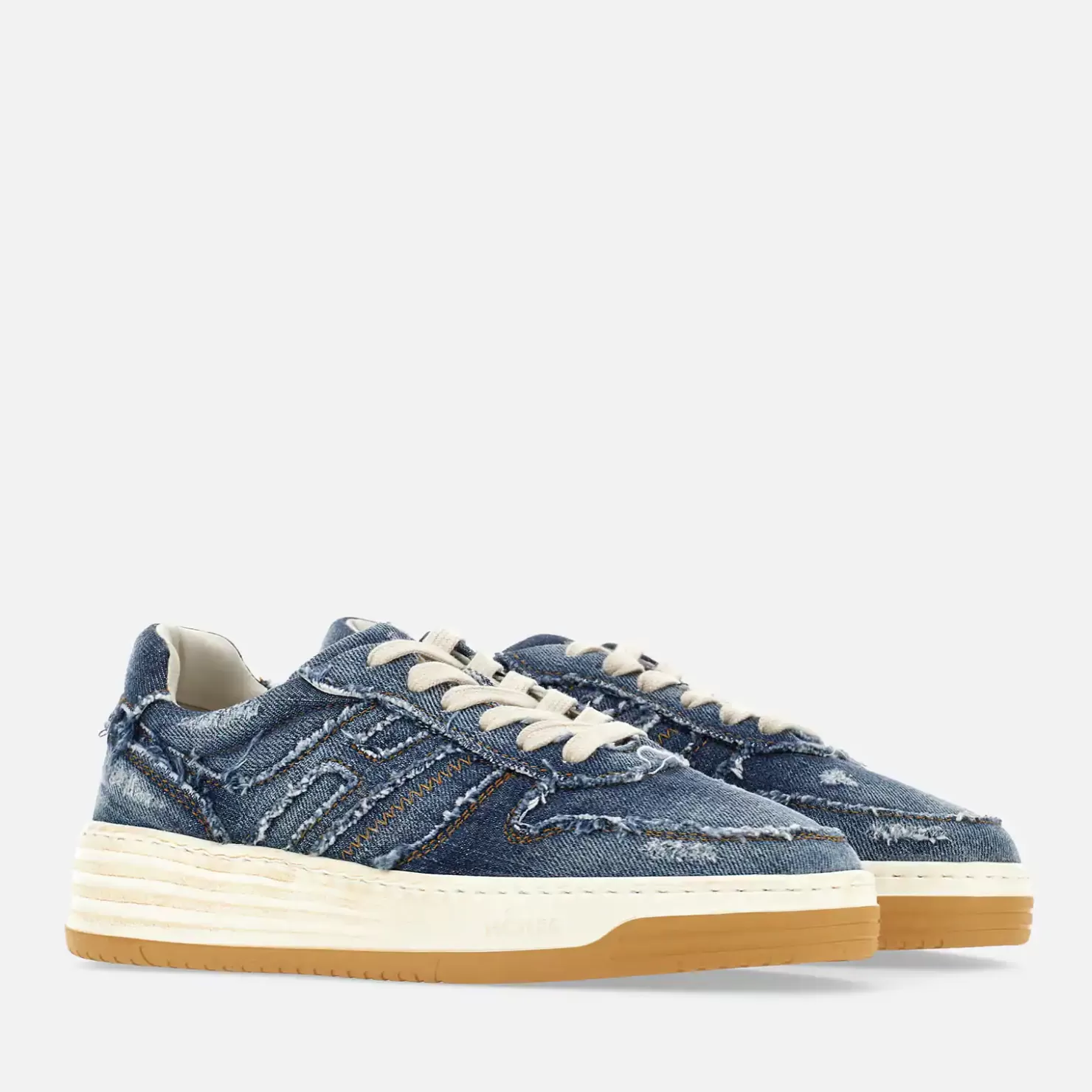 Flat Sneaker<Hogan Sneakers H630 Blau