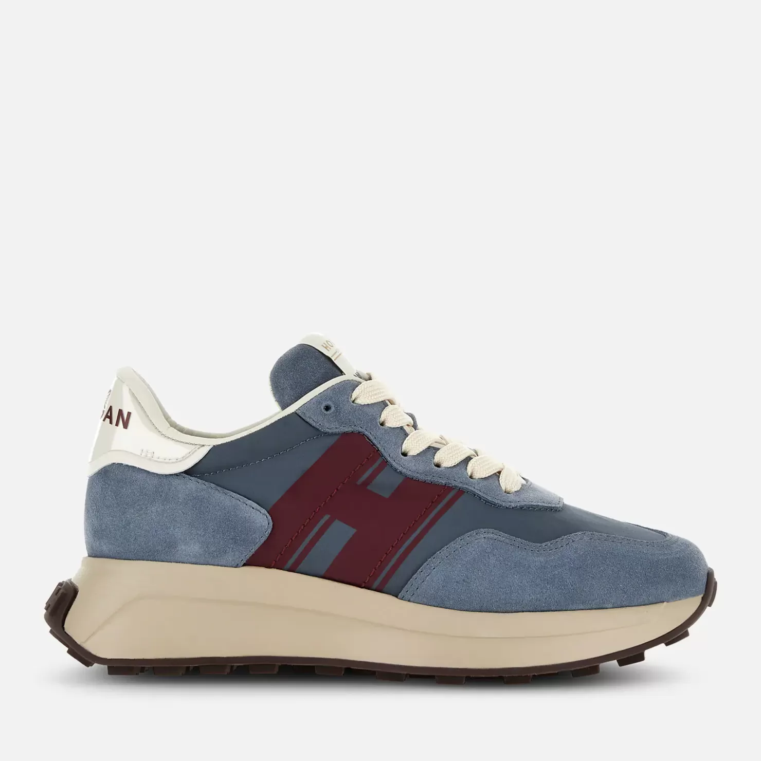 Sporty Sneakers<Hogan Sneakers H641 Blau/ Elfenbein/ Rot