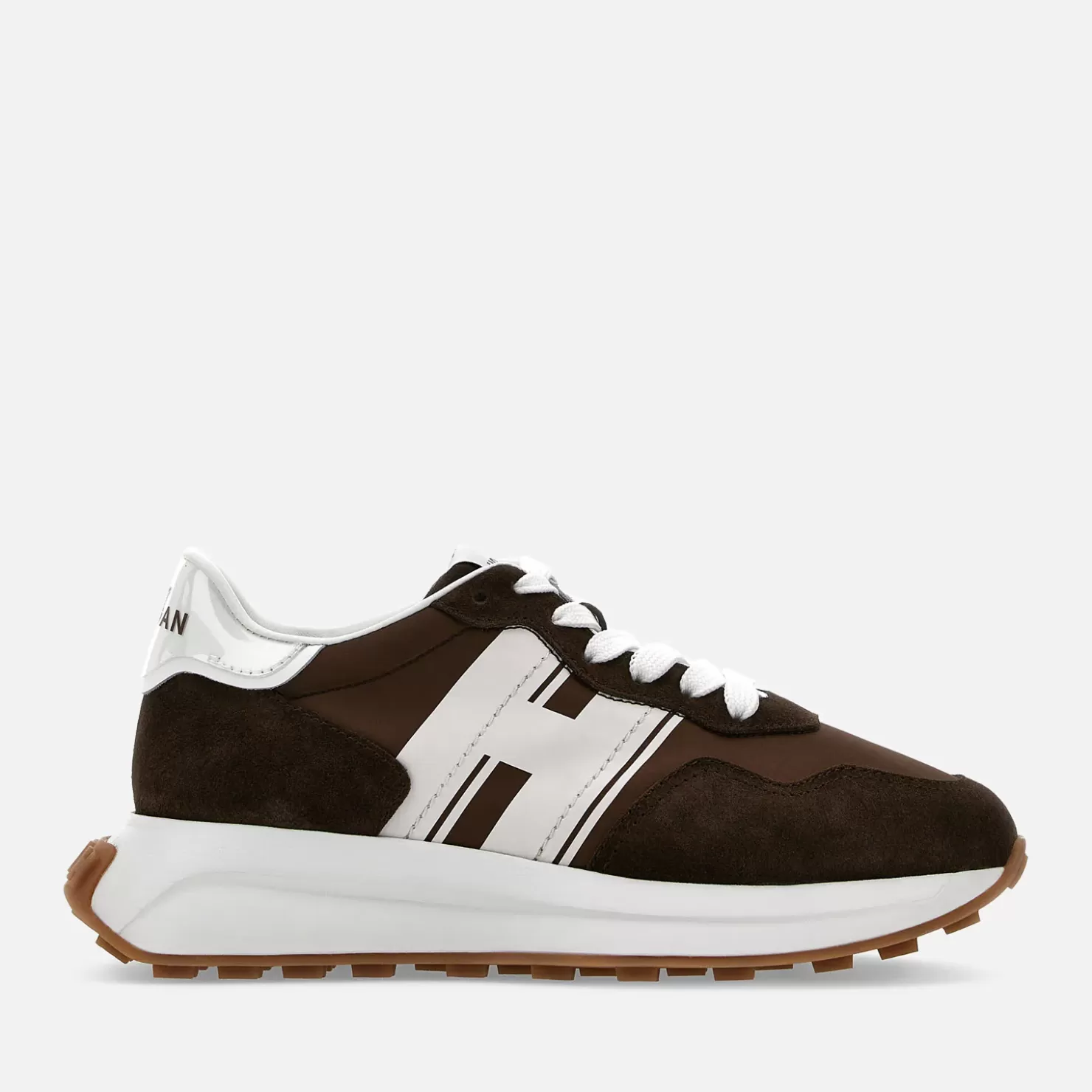 Sporty Sneakers<Hogan Sneakers H641 Weiss/ Braun