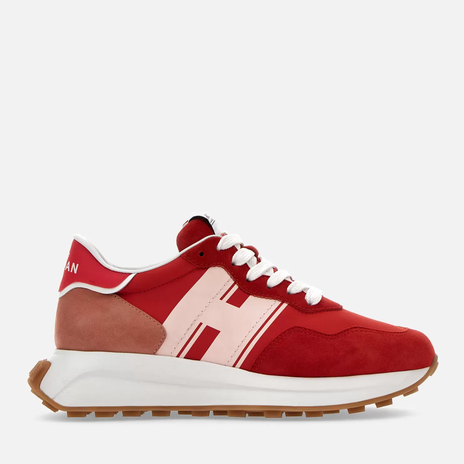 Sporty Sneakers<Hogan Sneakers H641 Rot/ Rosa/ Weiss