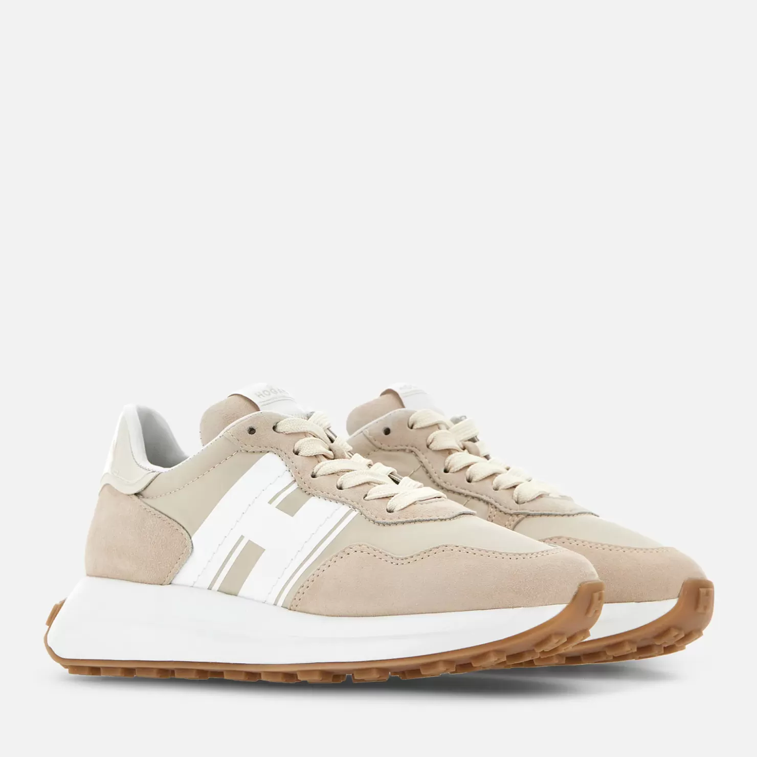 Sporty Sneakers<Hogan Sneakers H641 Beige/ Weiss