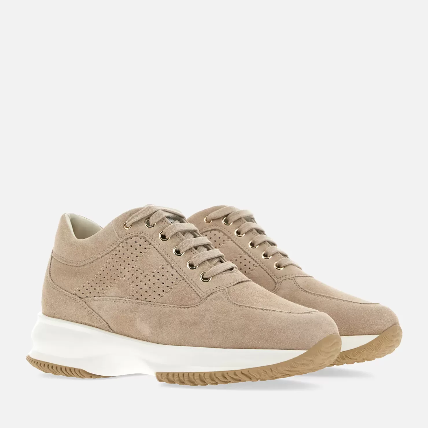 Interactive<Hogan Sneakers Interactive Beige