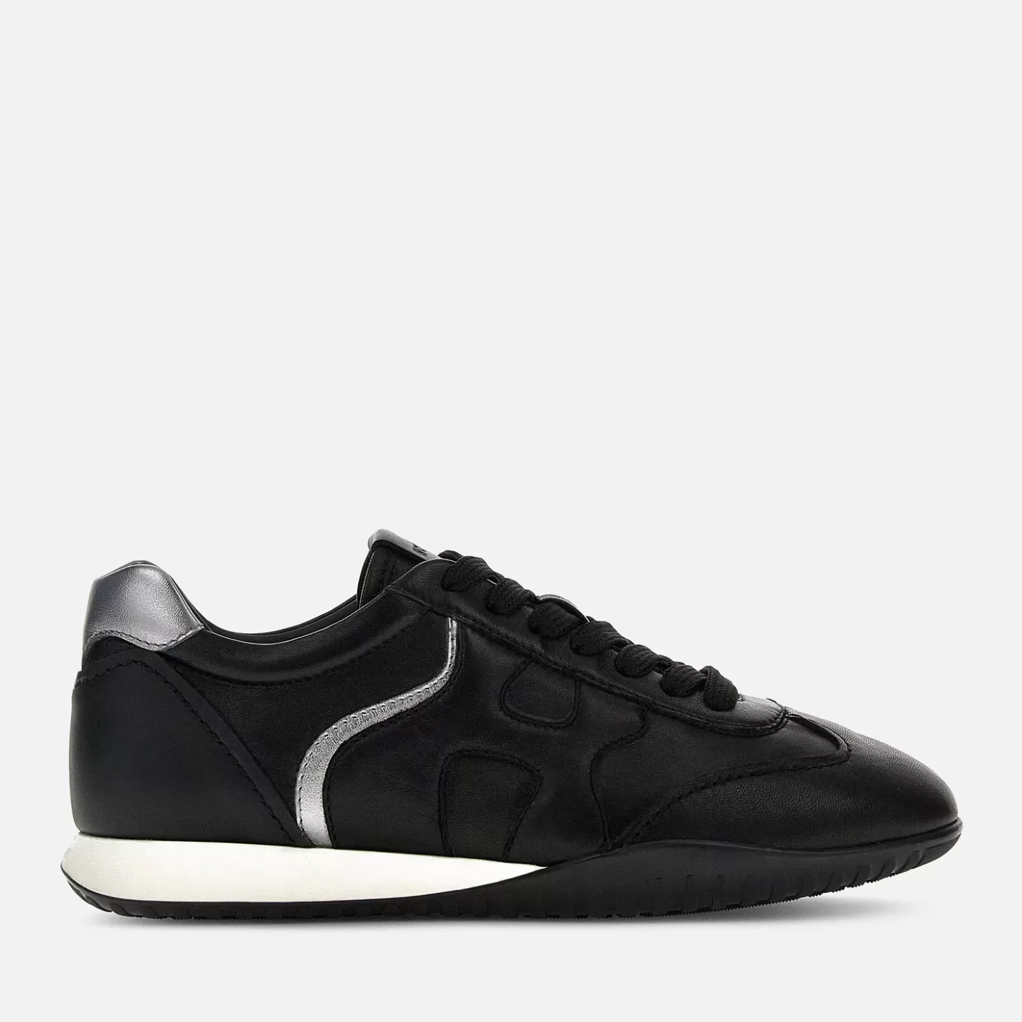 Flat Sneaker<Hogan Sneakers Olympia-Z Schwarz/ Silber