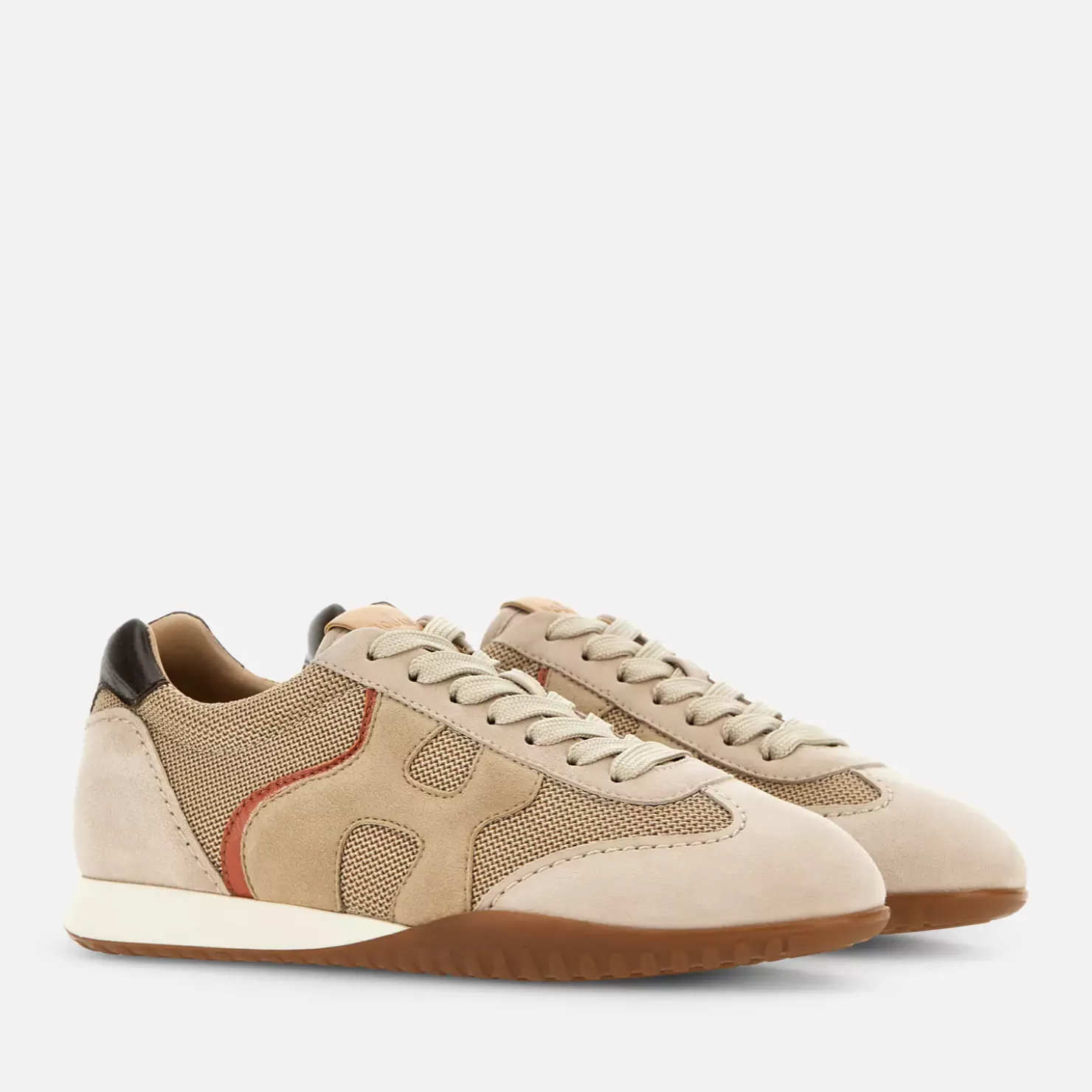 Flat Sneaker<Hogan Sneakers Olympia-Z Beige