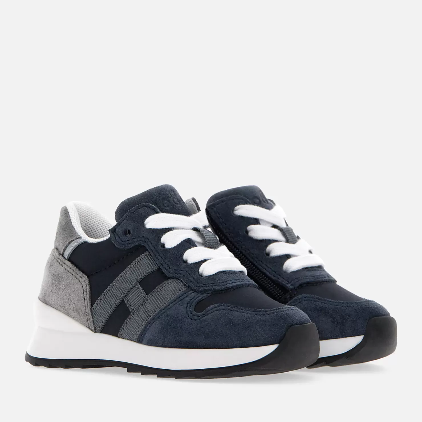 Erste Schritte<Hogan Sneakers R261 Blau/ Grau