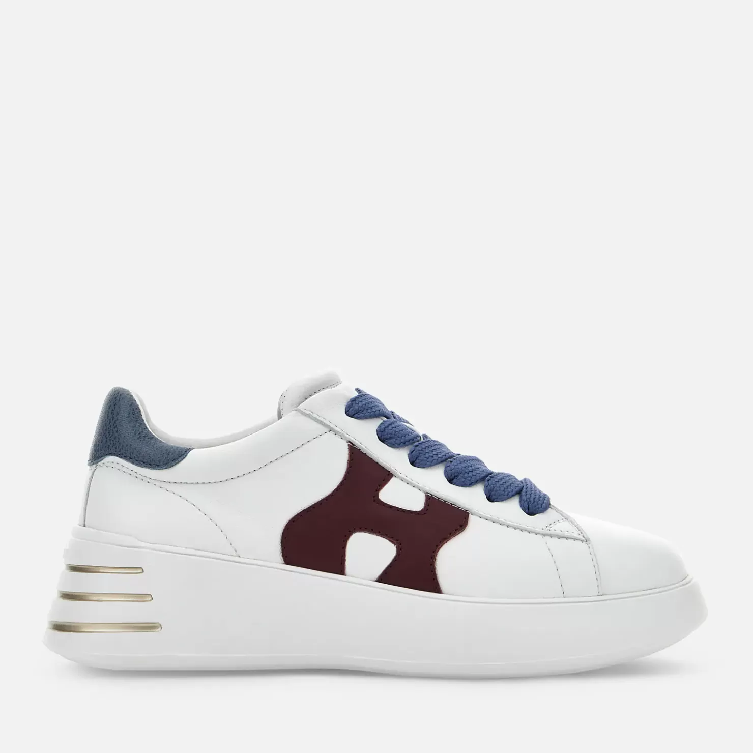 Chunky Sneakers<Hogan Sneakers Rebel Weiss/ Blau/ Rot