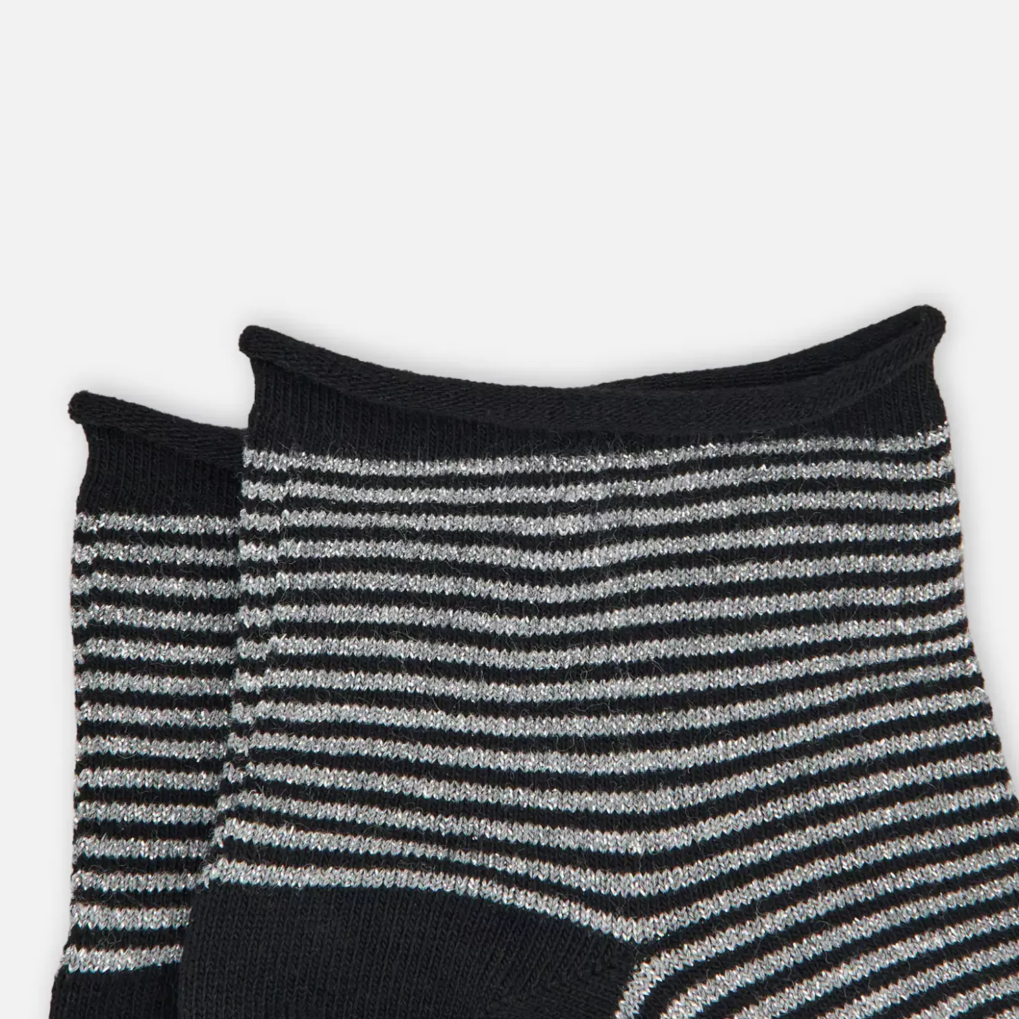 Socken & Strümpfe<Hogan Socken Schwarz/ Silber