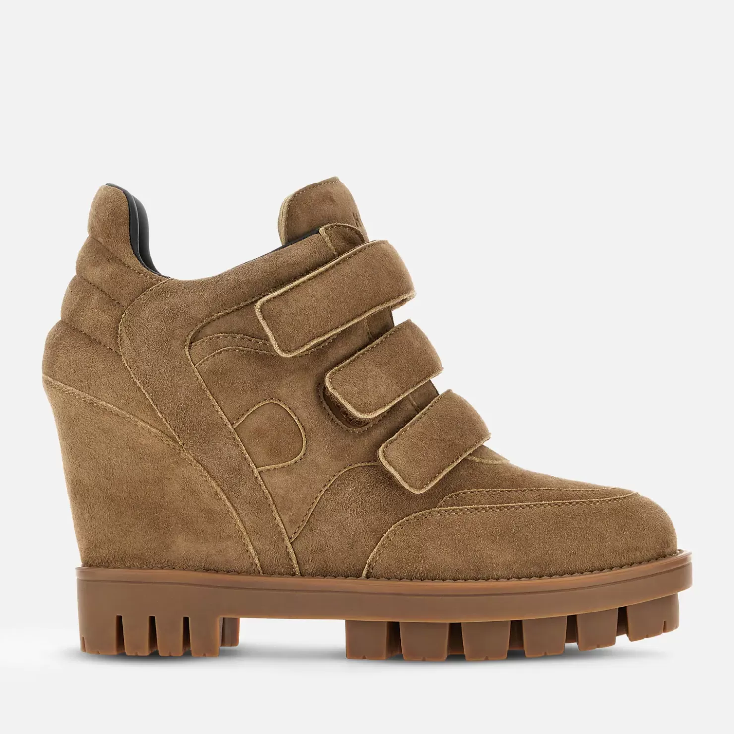 Chunky Sneakers<Hogan Wedge Sneakers H234 Braun