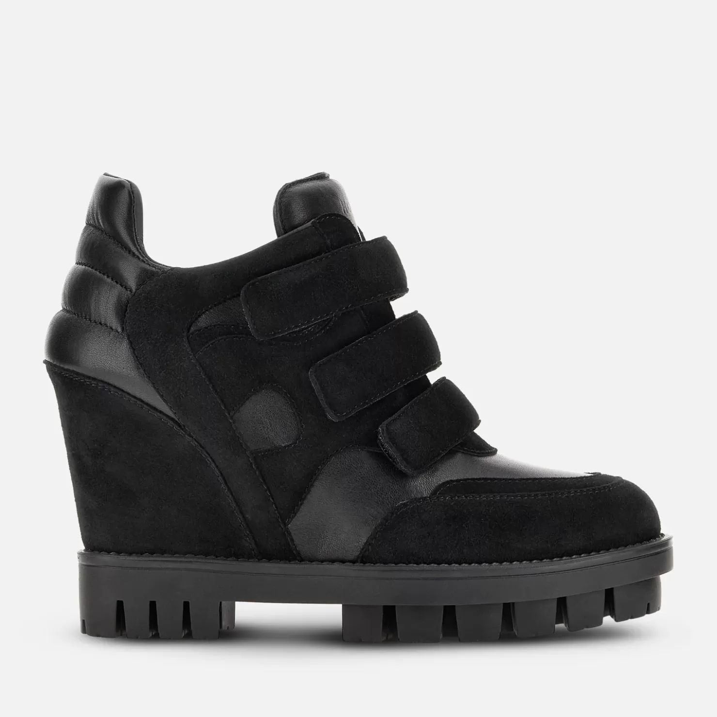 Chunky Sneakers<Hogan Wedge Sneakers H234 Schwarz