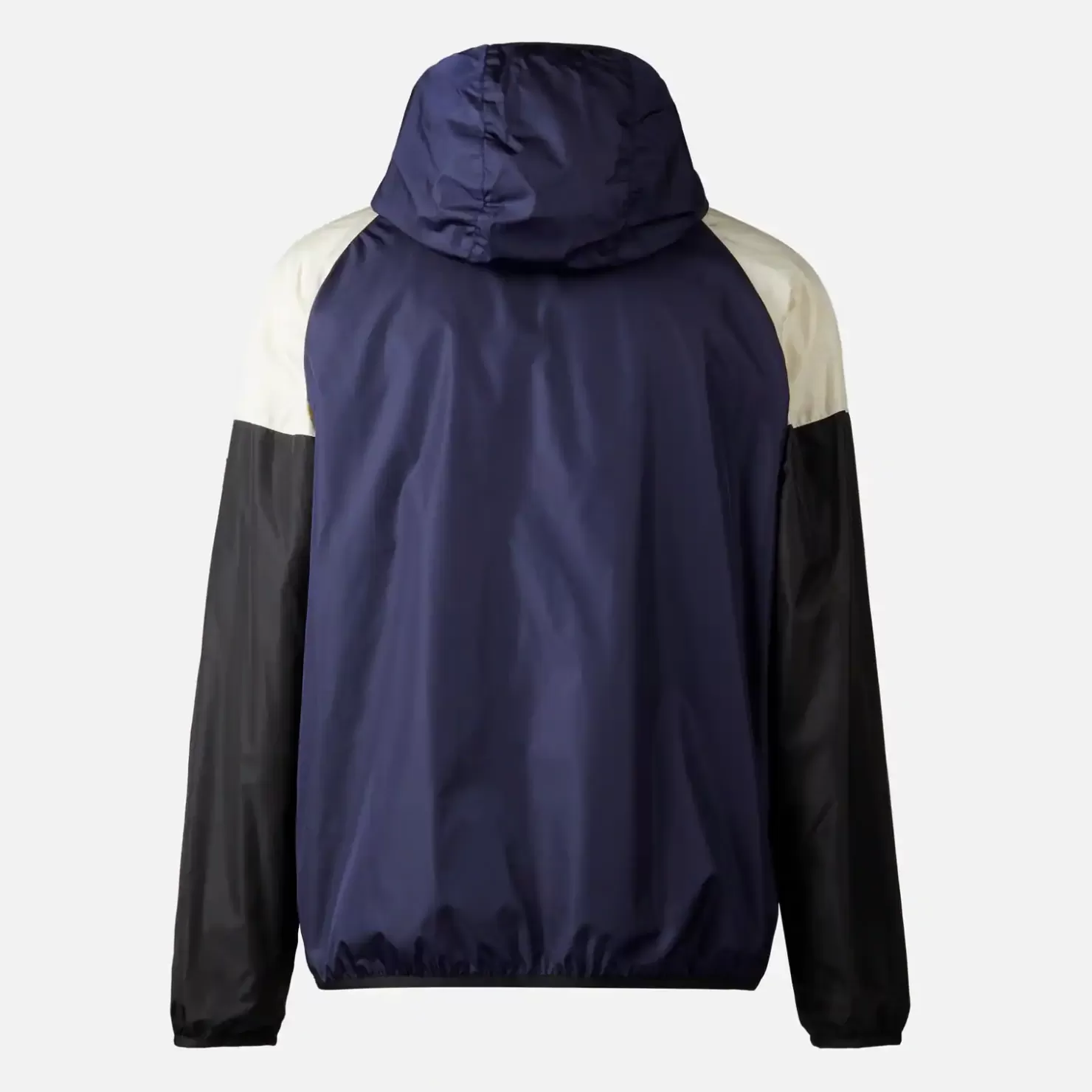 Bekleidung<Hogan Windbreaker Color Block Grun/ Blau/ Elfenbein